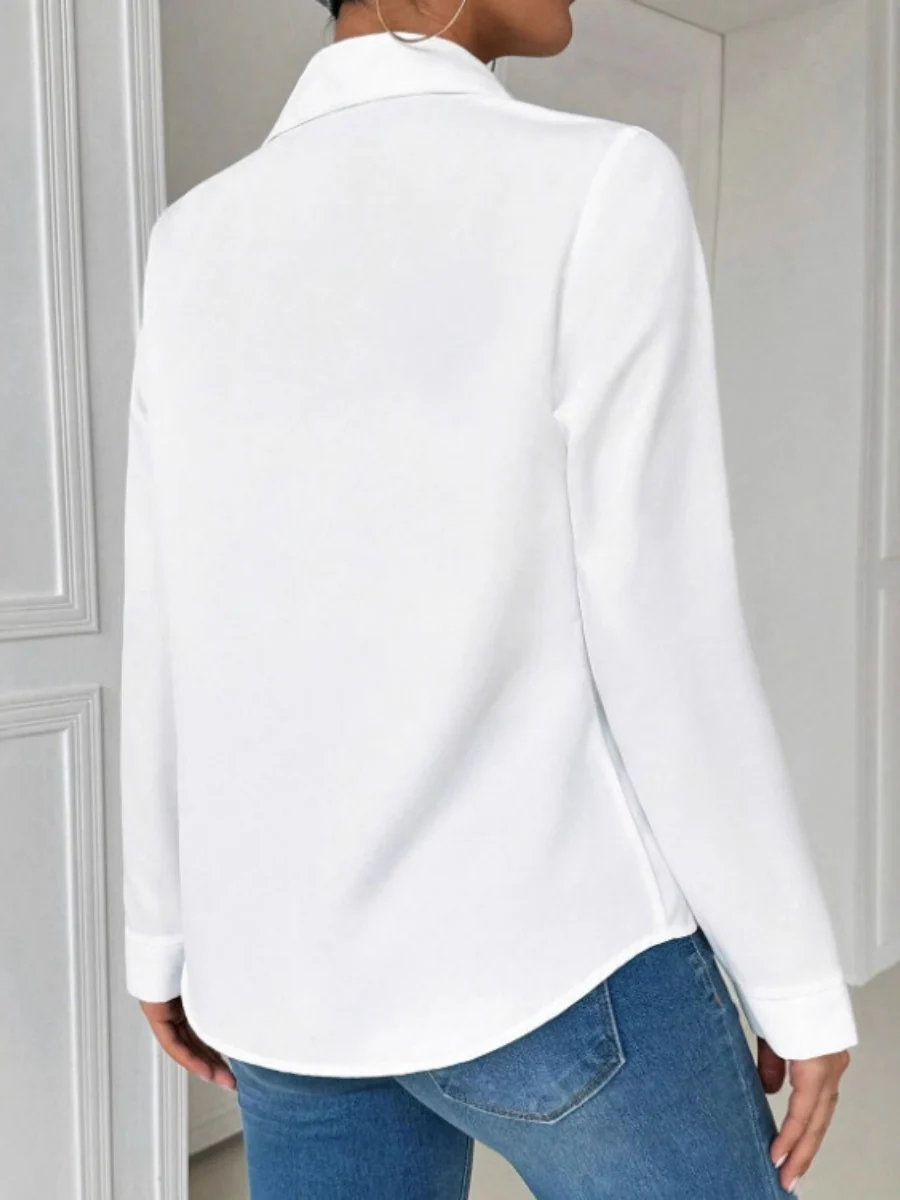 Collared Button-down Casual Shirt - Image 2