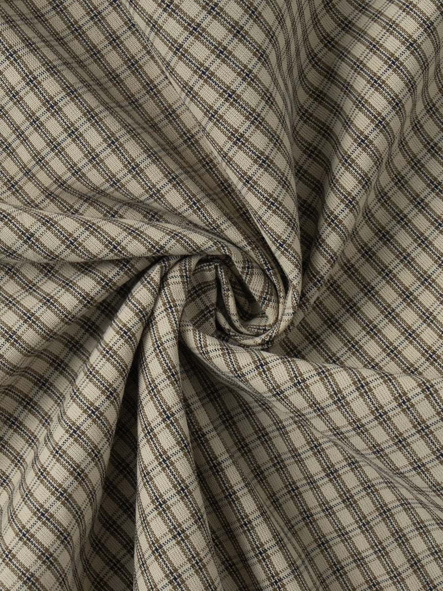 Cotton Blend Lantern Pants Plaid Breathable Leisure Pants - Image 10