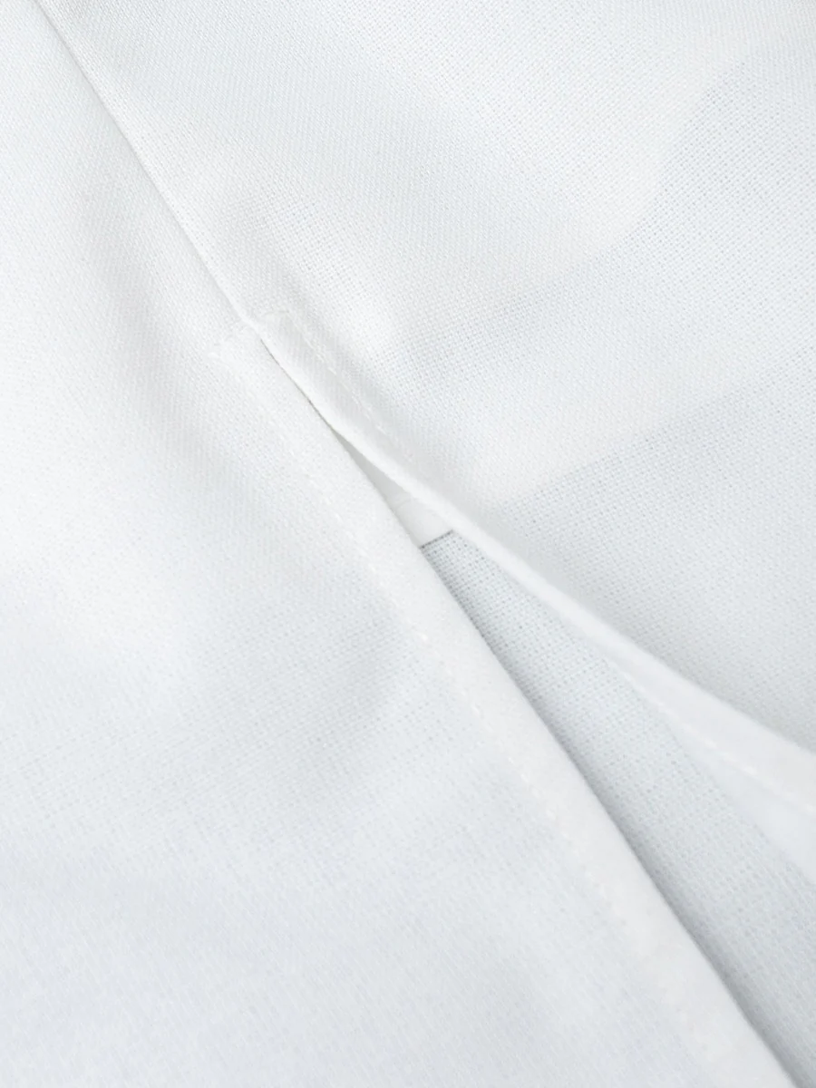 Square Collar Cotton And Linen Camisoles Leisure Temperament Maxi Dresses - Image 20