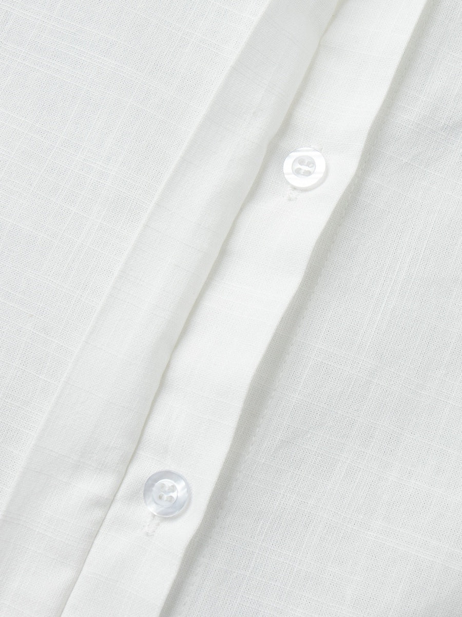 Pure Cotton Lapel Hip-hugging Shirts Mini&Short Dresses - Image 34