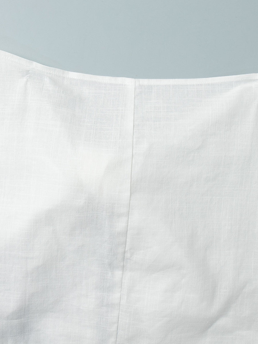 Pure Cotton Lapel Hip-hugging Shirts Mini&Short Dresses - Image 36