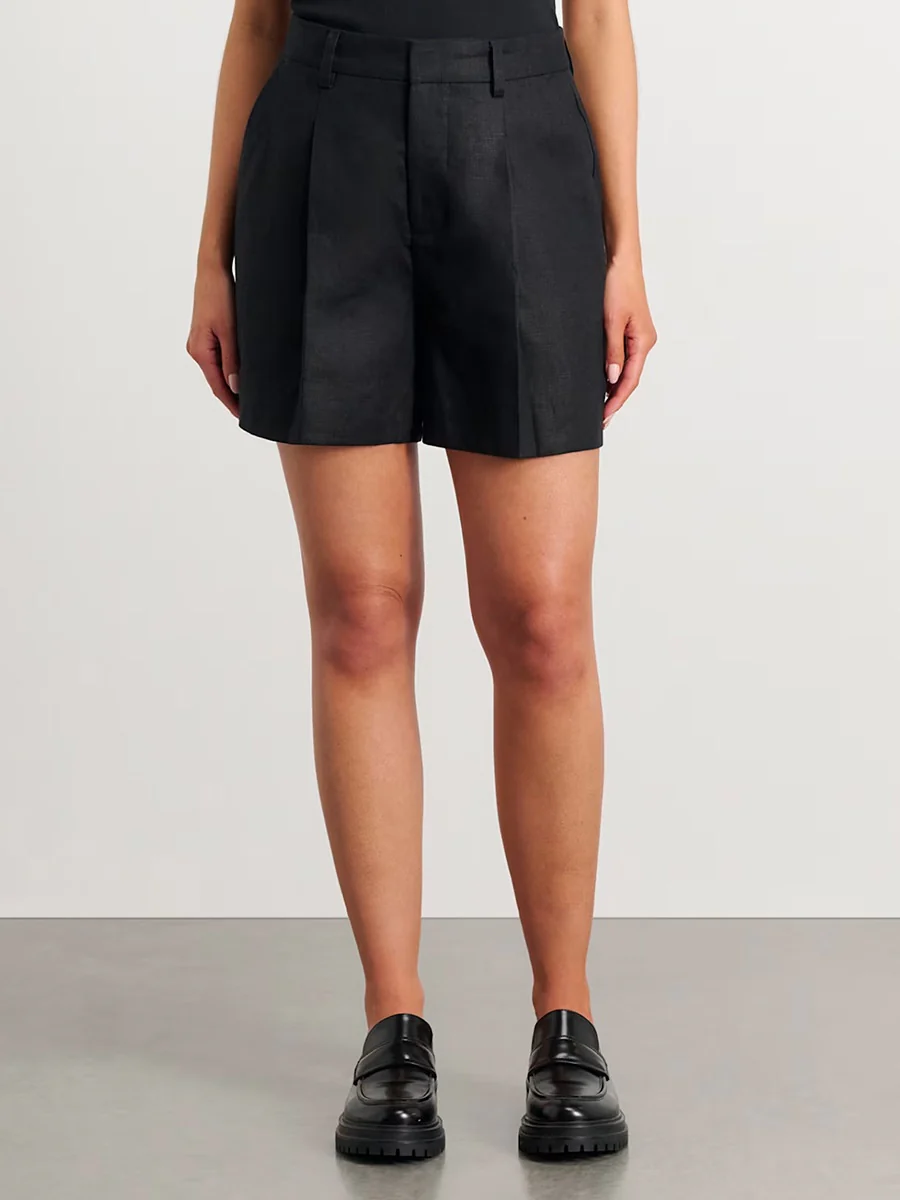 Flax Commuter Vest Loose Shorts Set 2-piece Sets - Image 14