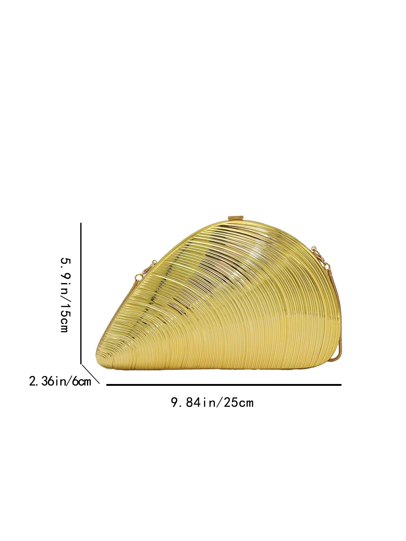 Creative Seashell Acrylic Evening Bag - Image 10