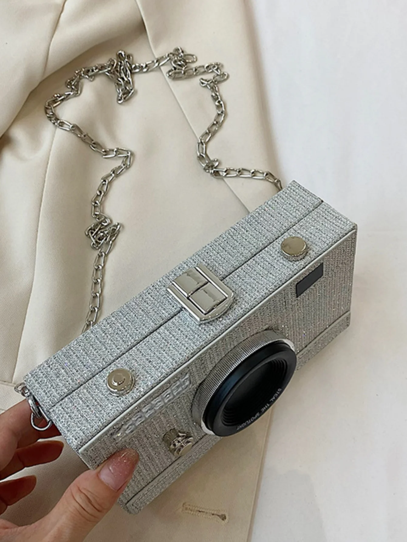 Fun Crossbody Bag With A Unique Camera Design - Image 11