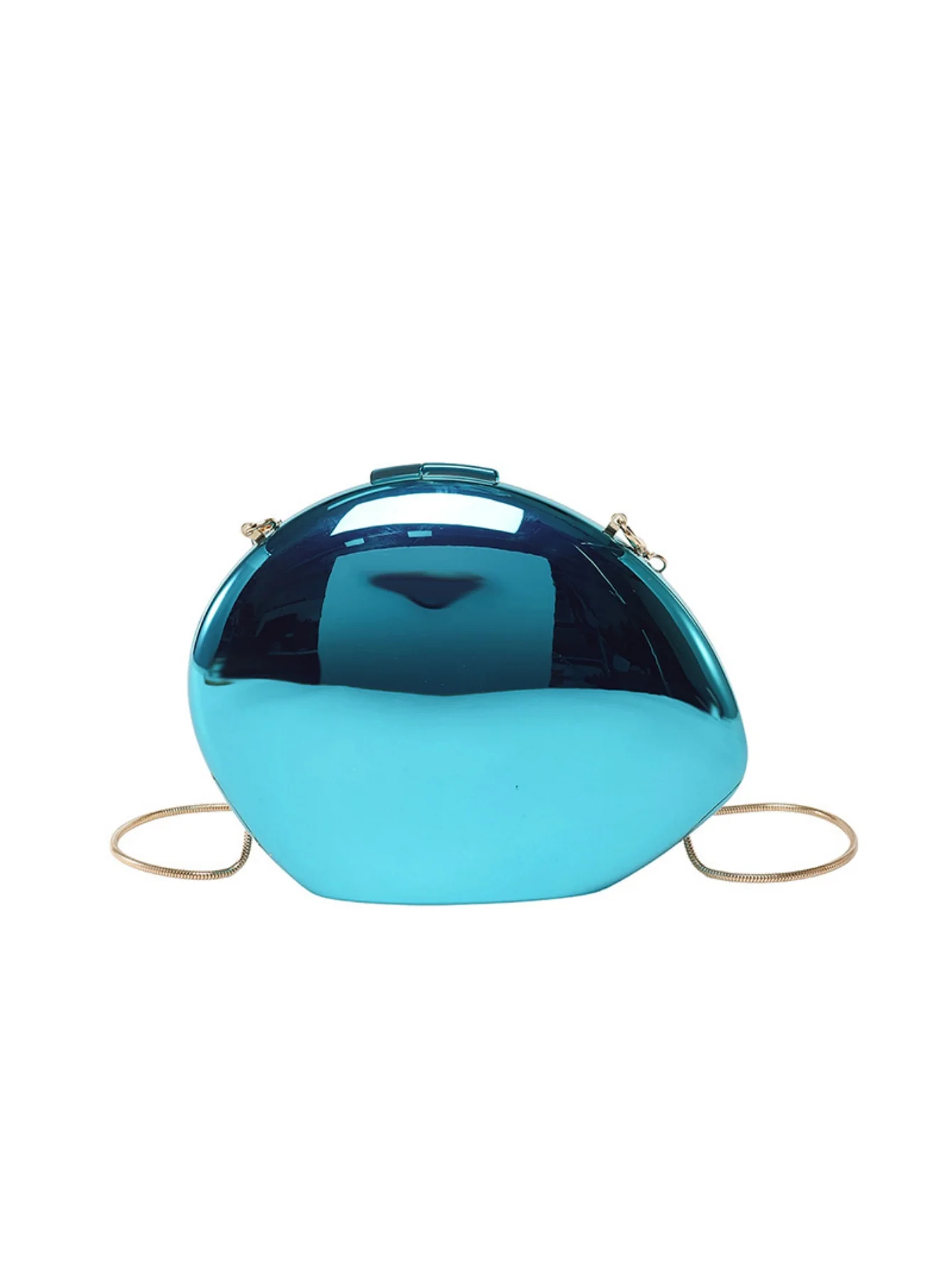 Mirrored Acrylic Evening Fashion Shoulder/Crossbody Bag - Image 12
