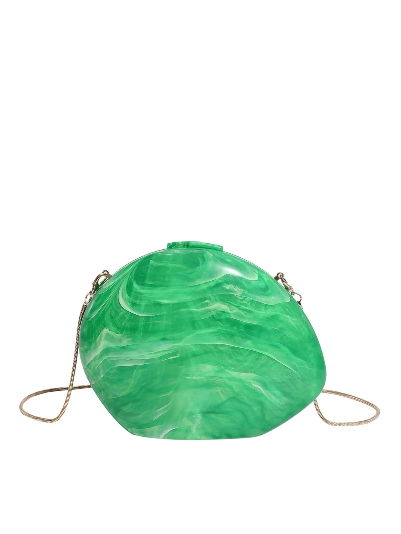 Mirrored Acrylic Evening Fashion Shoulder/Crossbody Bag - Image 26