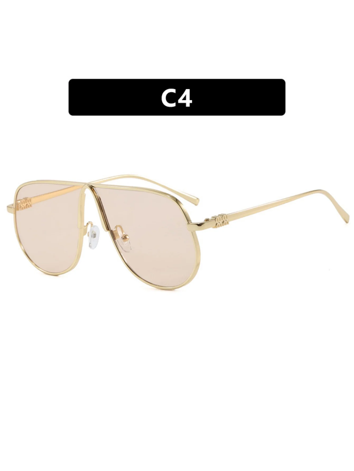 Full-rimmed Aviator Sunglasses - Image 9