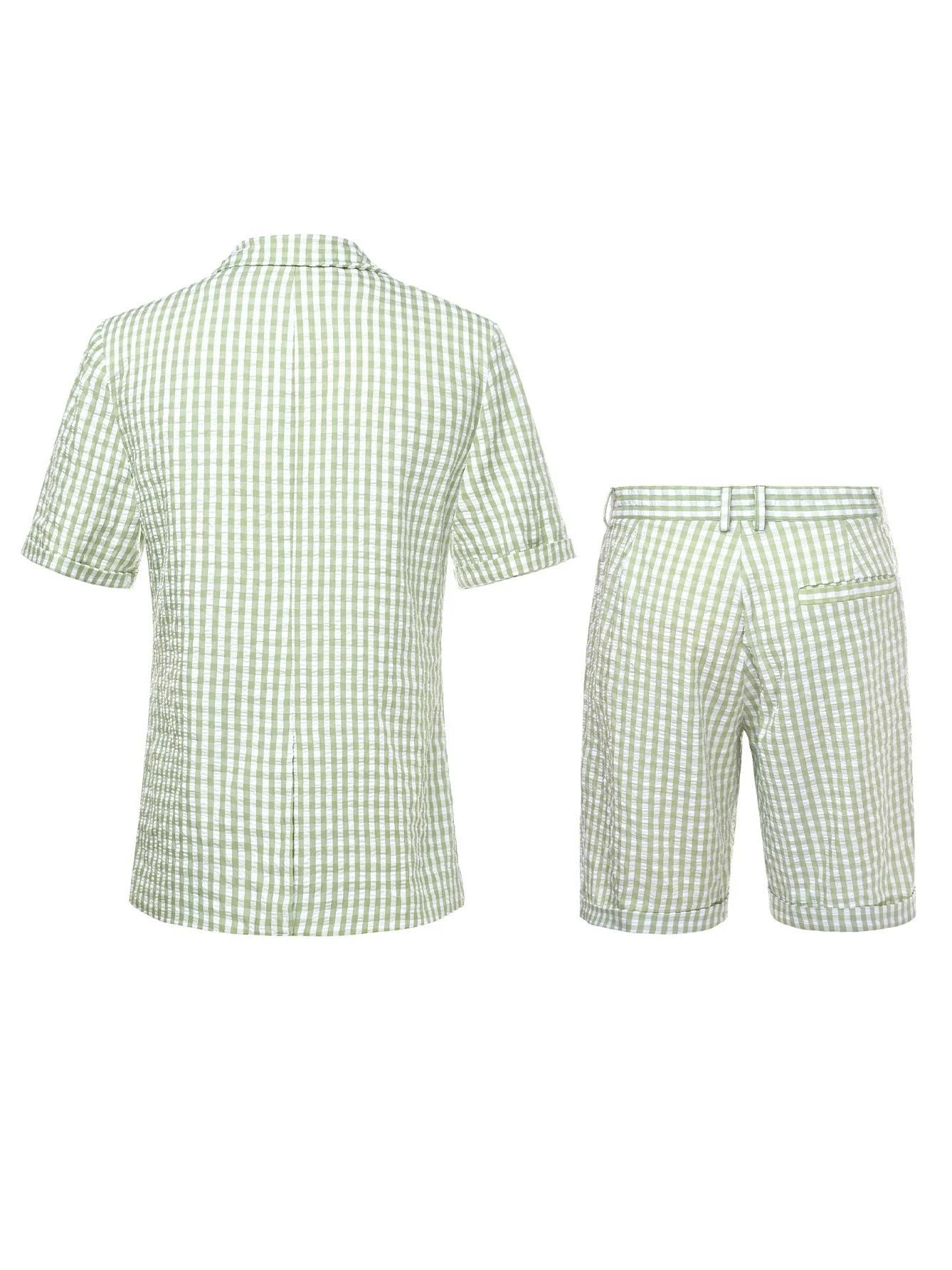 Light Business Leisure Plaid Suit Set 2-piece Sets - Image 7
