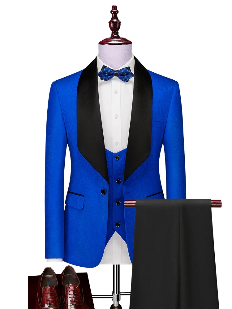 Business Leisure Suit Set 3-piece Sets - Image 14