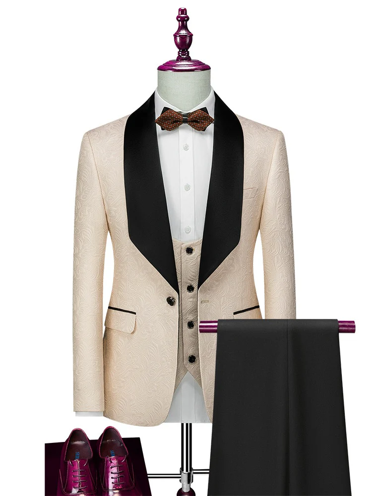 Business Leisure Suit Set 3-piece Sets - Image 19