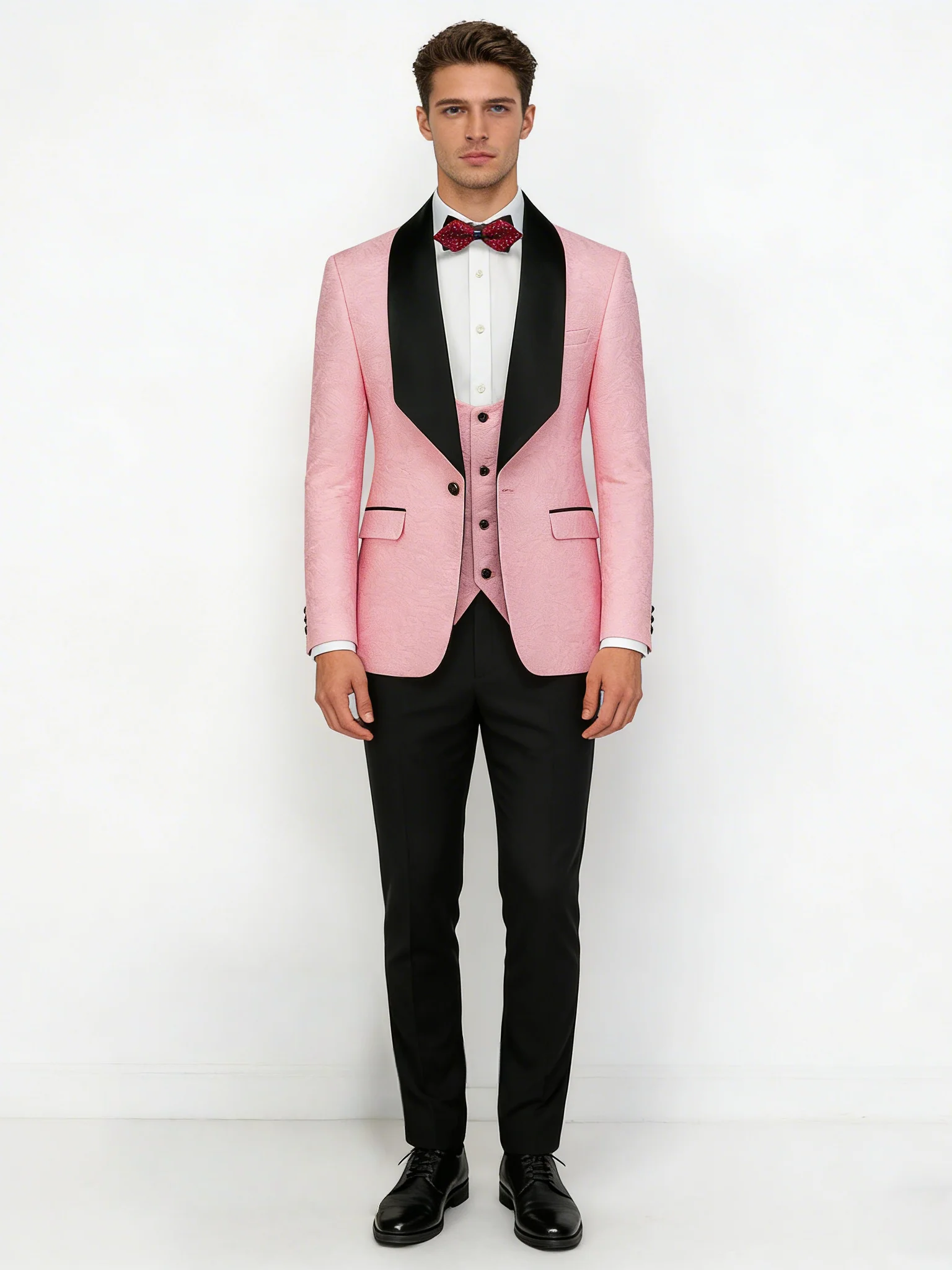 Business Leisure Suit Set 3-piece Sets - Image 7