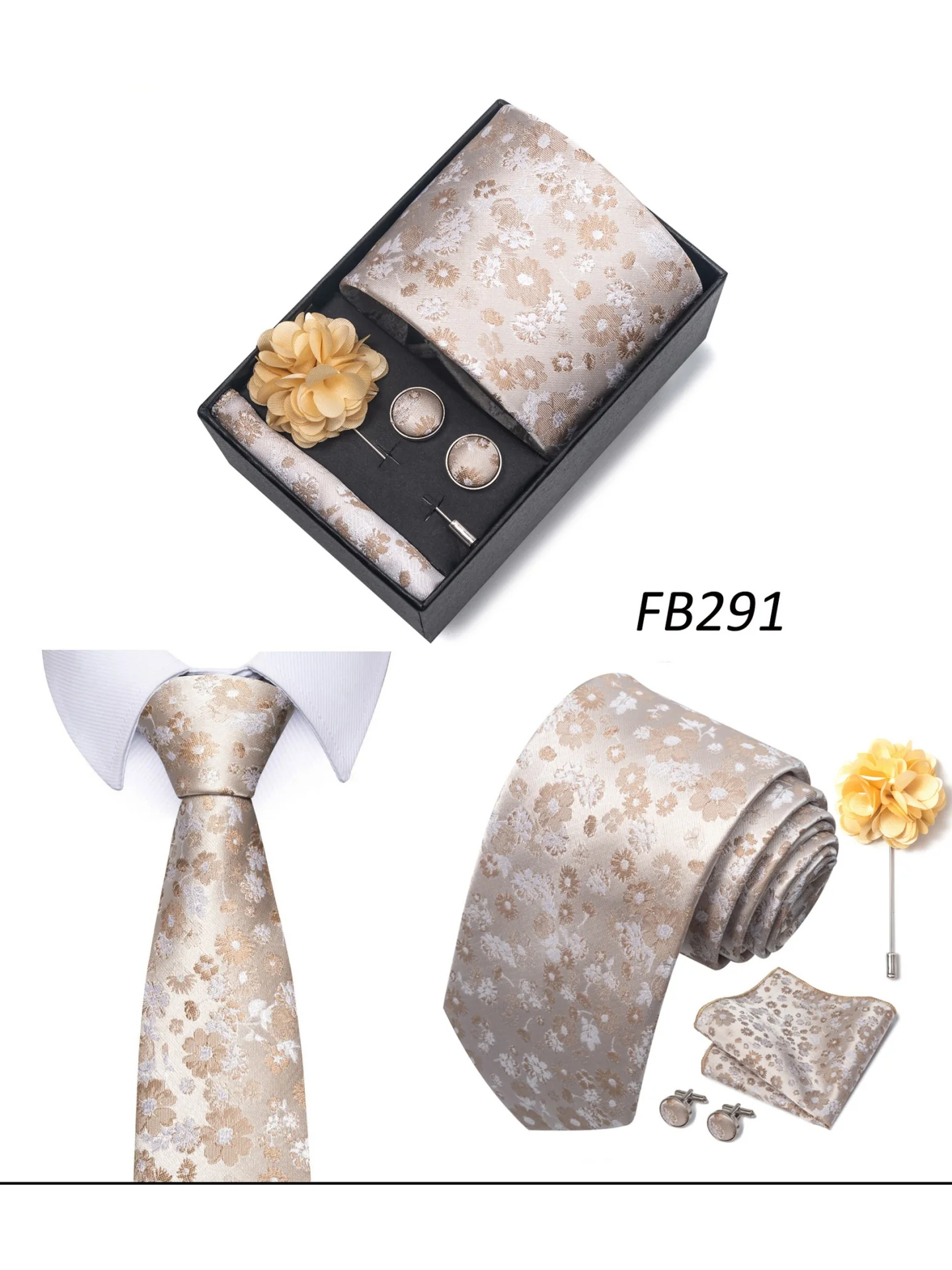 Ties Corsage Accessories Set - Image 31