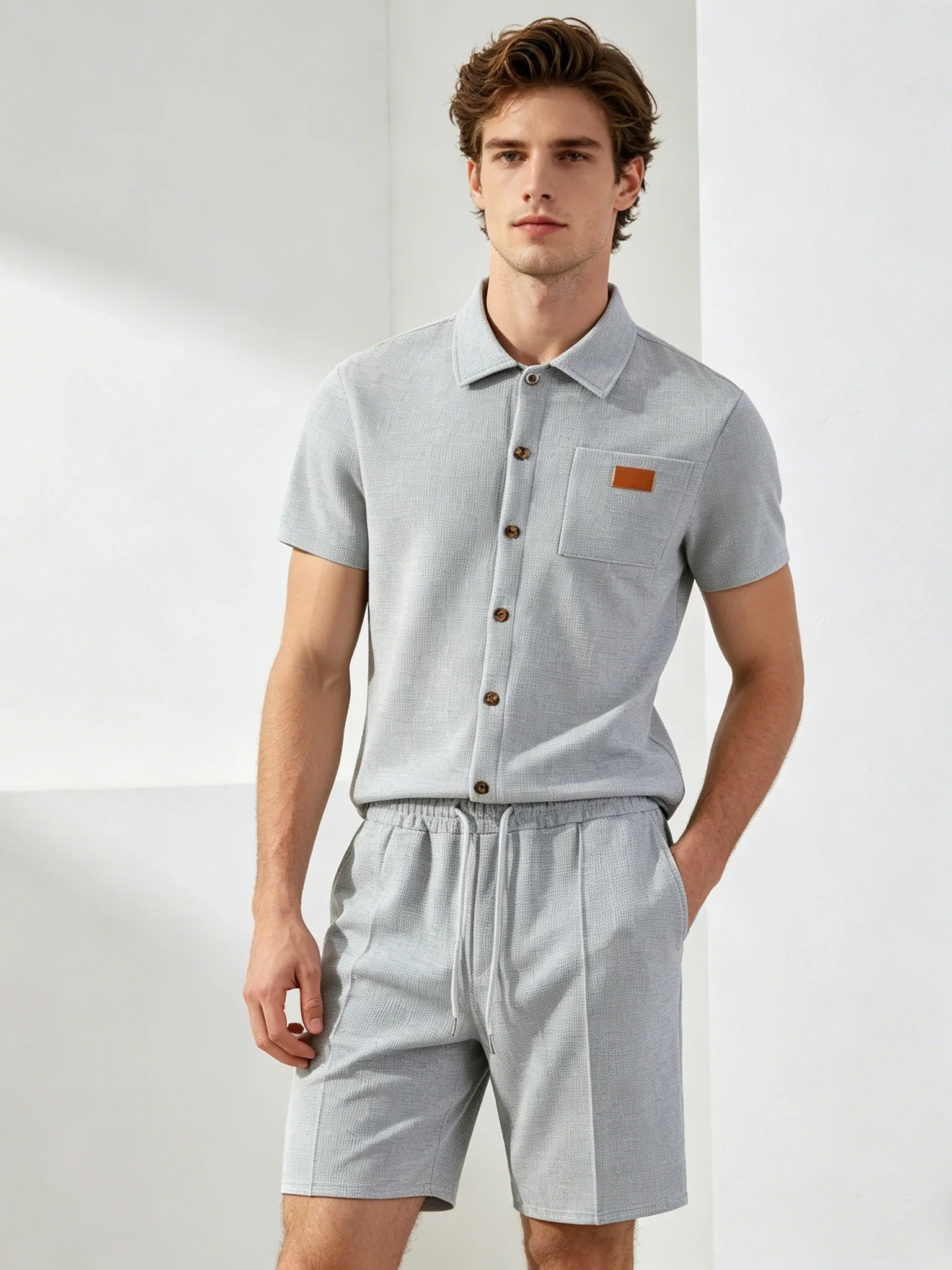 Solid Color Vacation Set 2-piece Sets