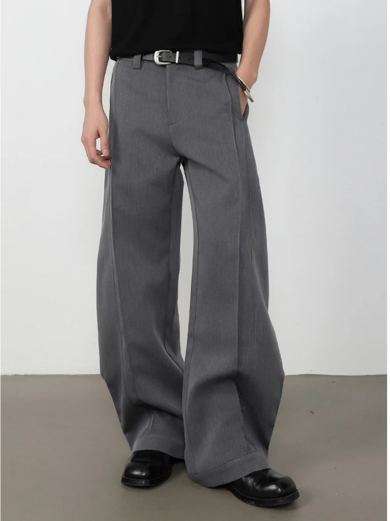 Retro Machete Stereo Gathering Cleanfit Dress Pants Pants - Image 7
