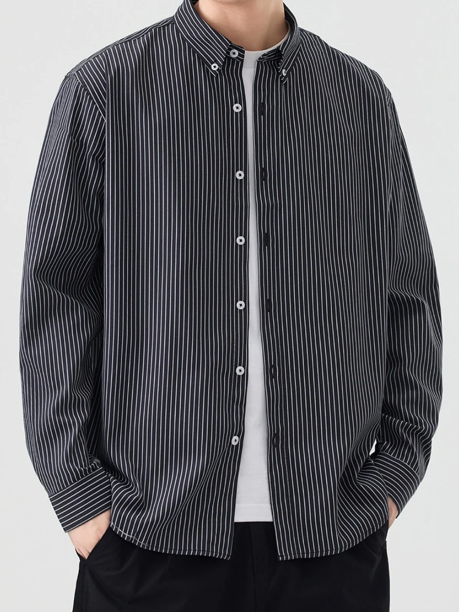 Stripes Leisure Fit Shirts - Image 5