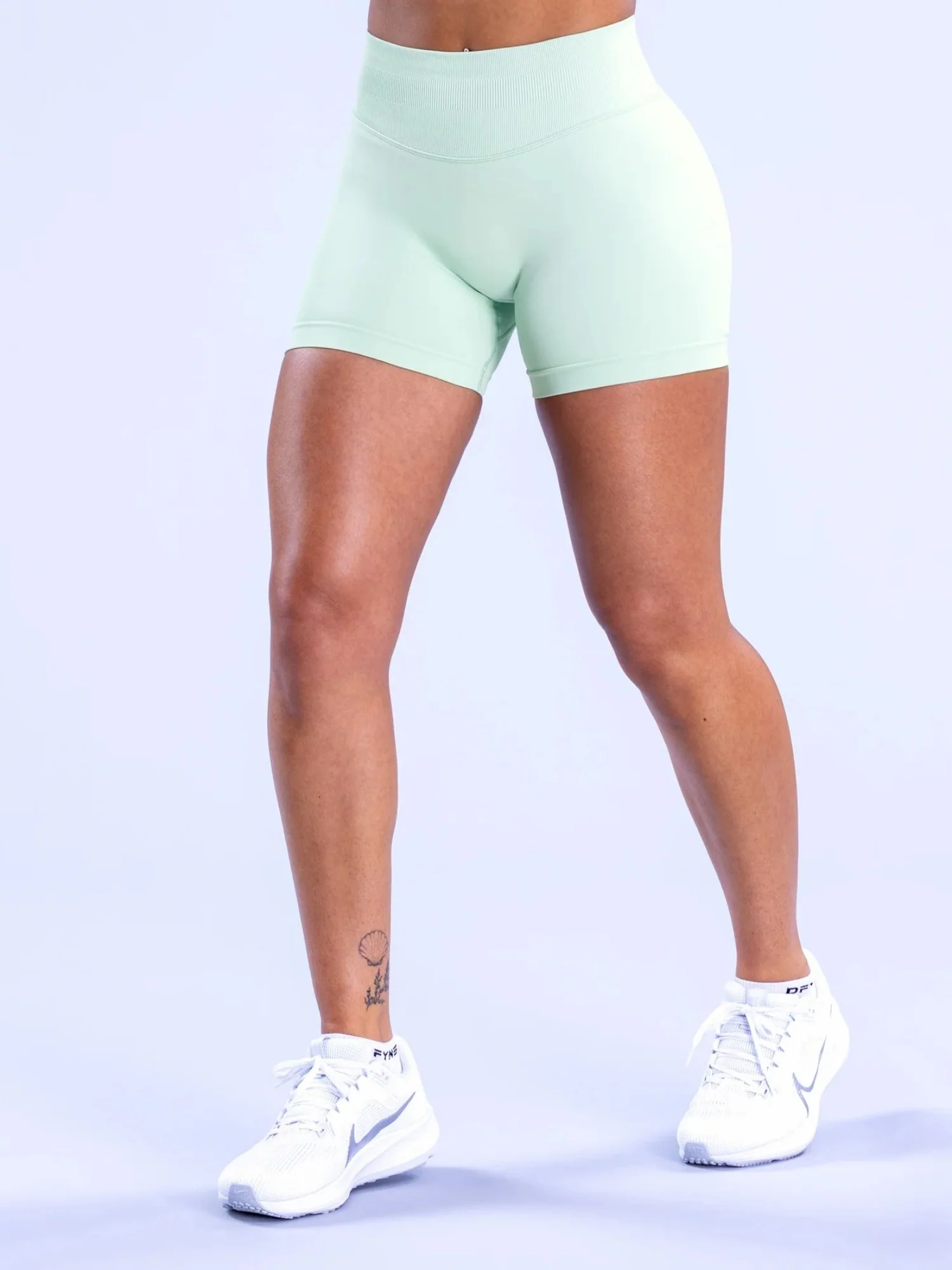 Seamless High-waisted Hip Lift Exercise Yoga Shorts - Image 35