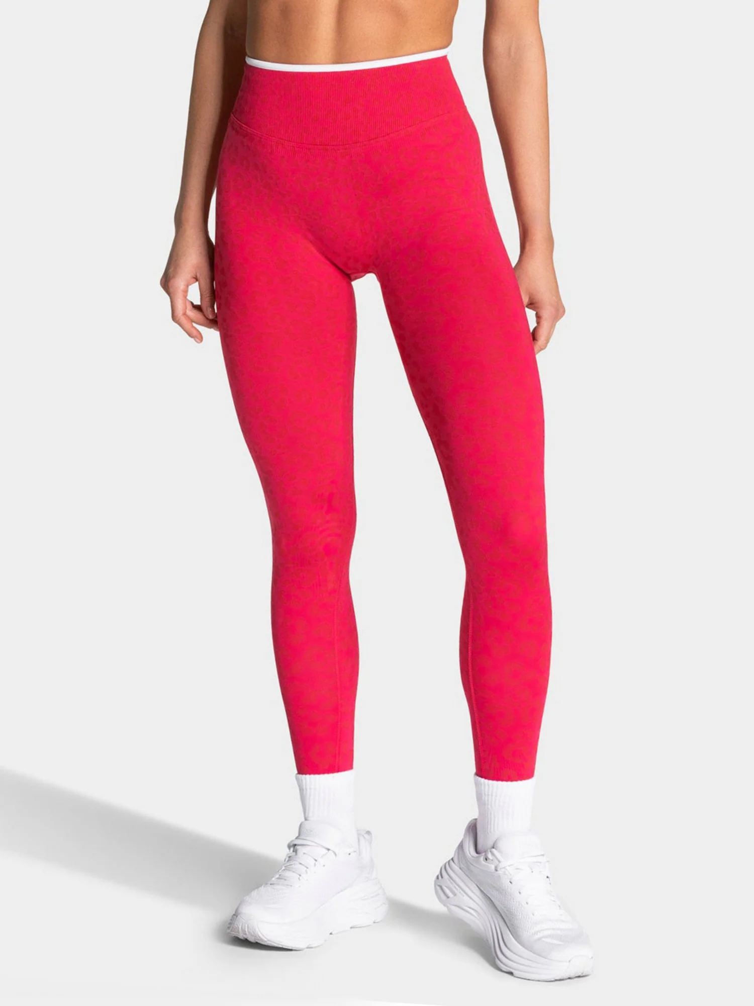 Leopard Print Seamless Abdomen Tight Yoga Fitness Pants - Image 10
