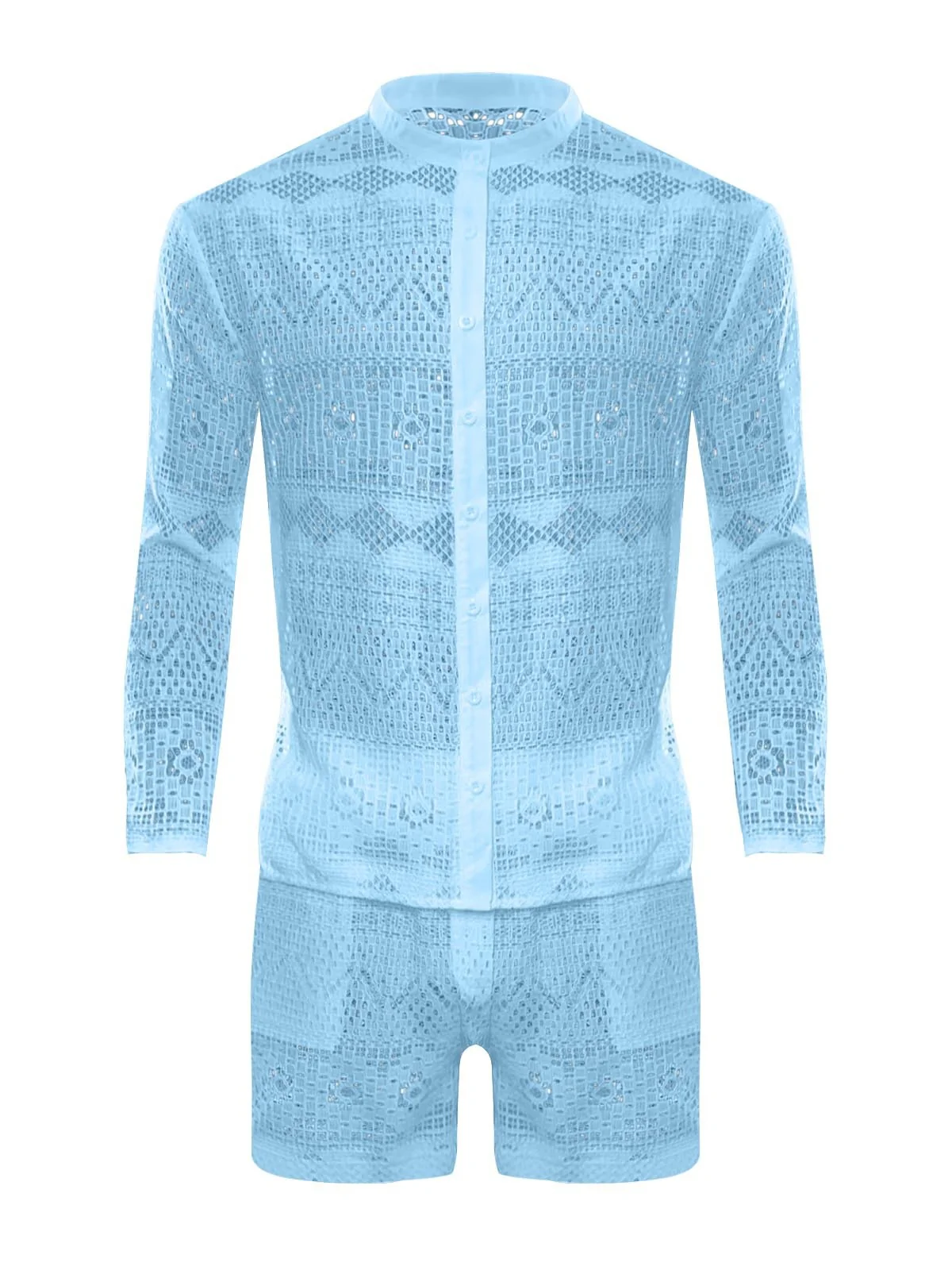 Hollow Out Vacation 2-piece Sets Set - Image 10