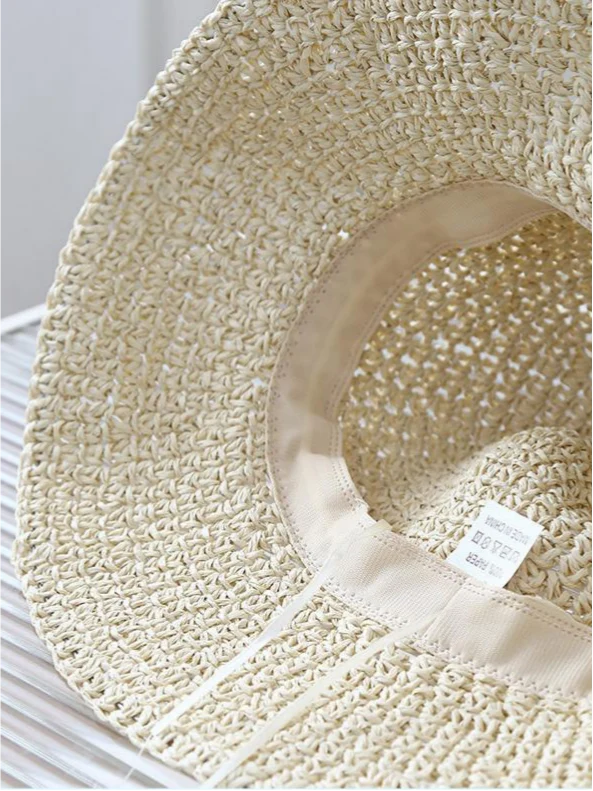 Woven Straw Hat - Image 4