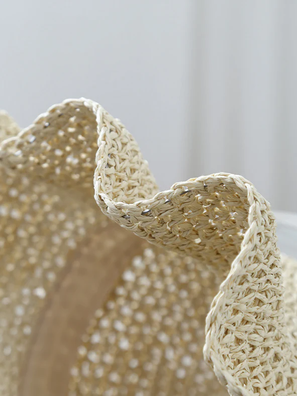 Woven Straw Hat - Image 5