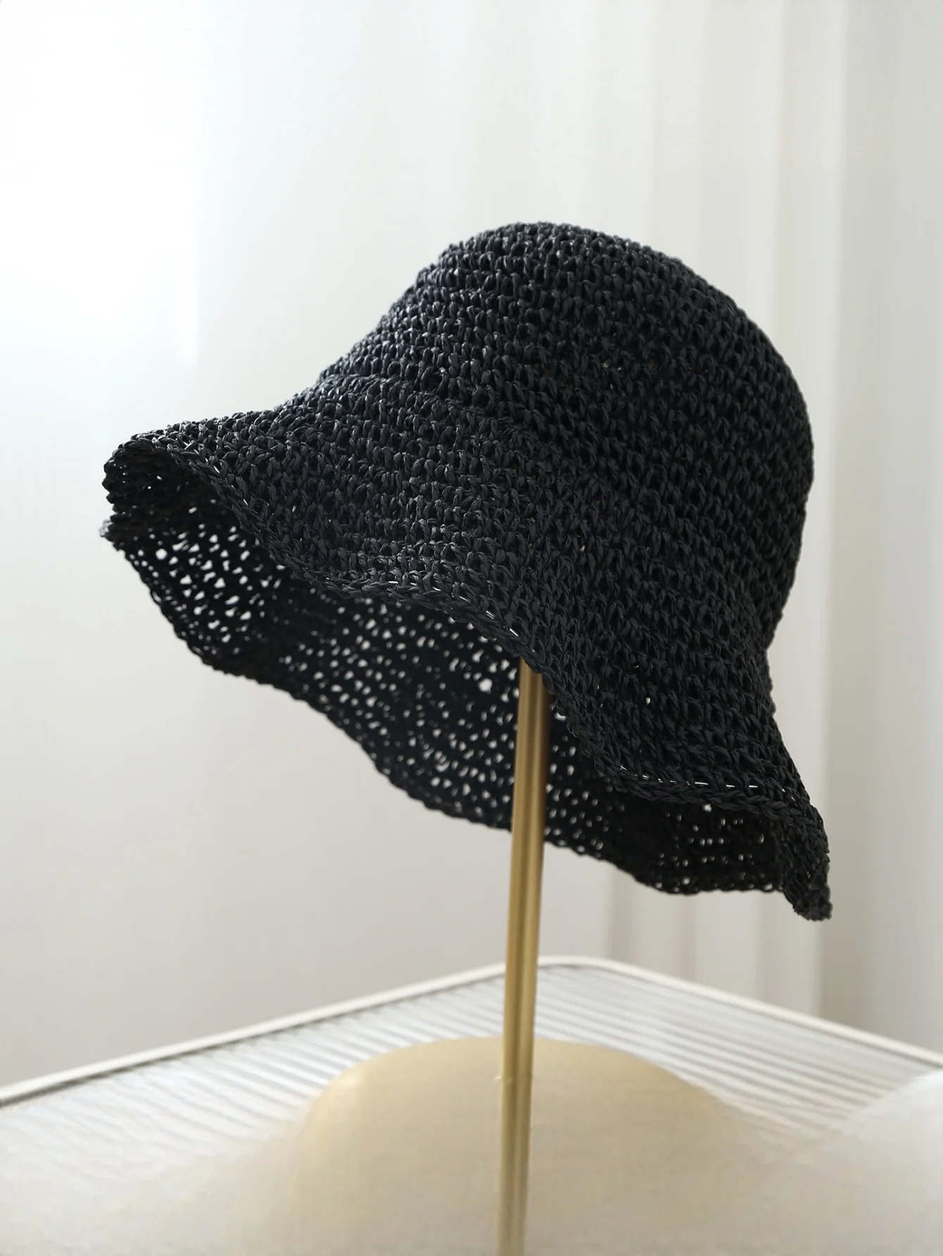 Woven Straw Hat - Image 6