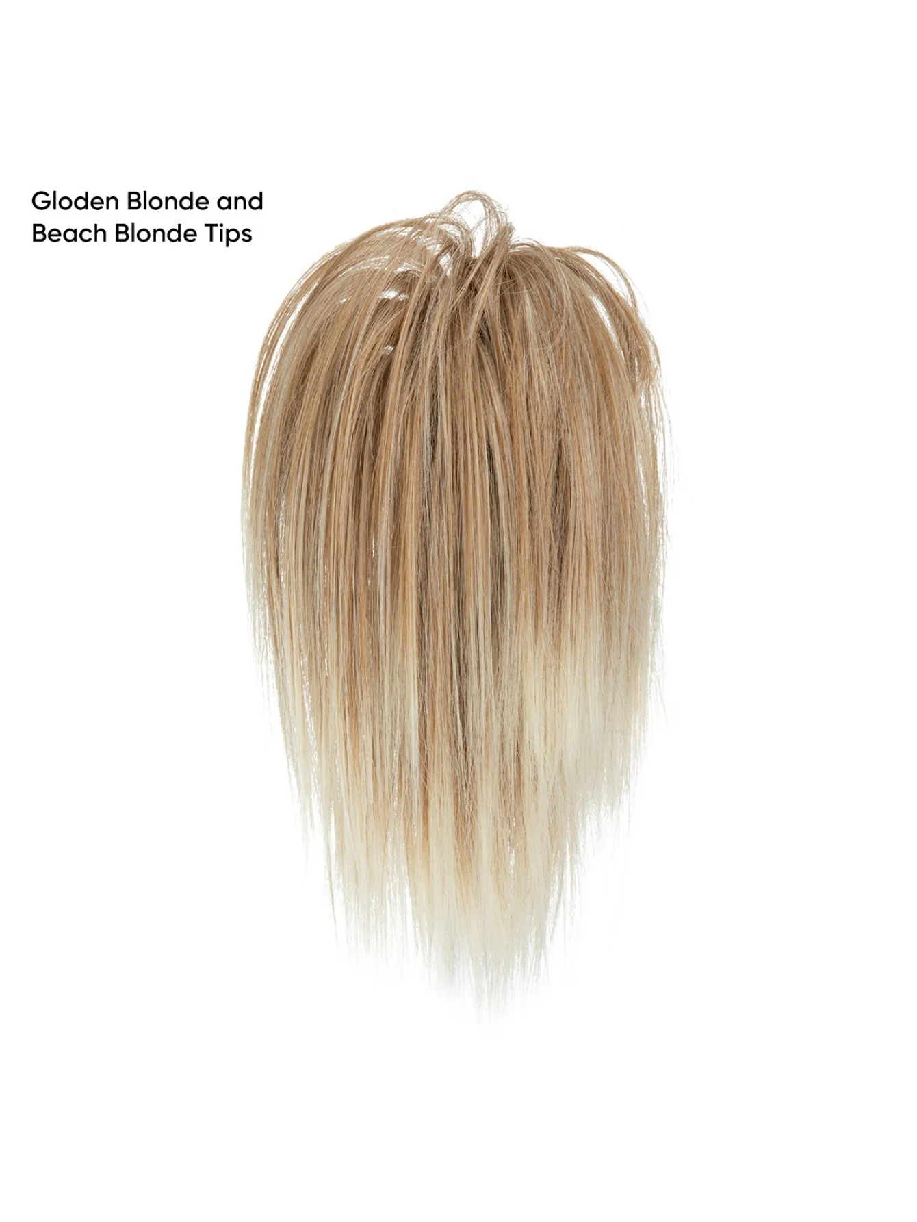 Ponytail Hair Clip Headpiece, Long Fringe Style High-temperature Silk Hair Clip Hair Tie Wig - Image 12