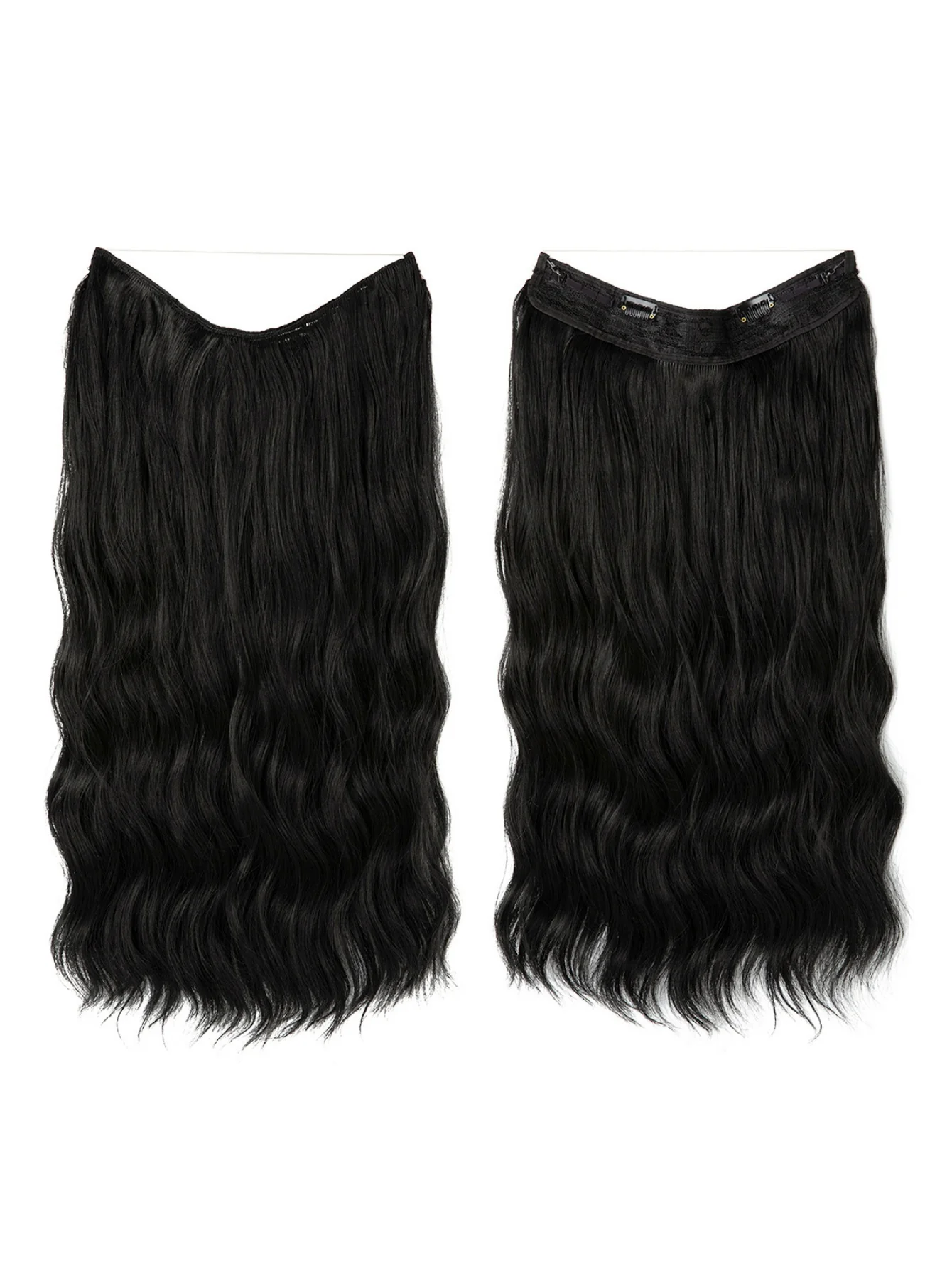 One-piece Hair Extension For Long, Wavy, Voluminous Hair - Image 6