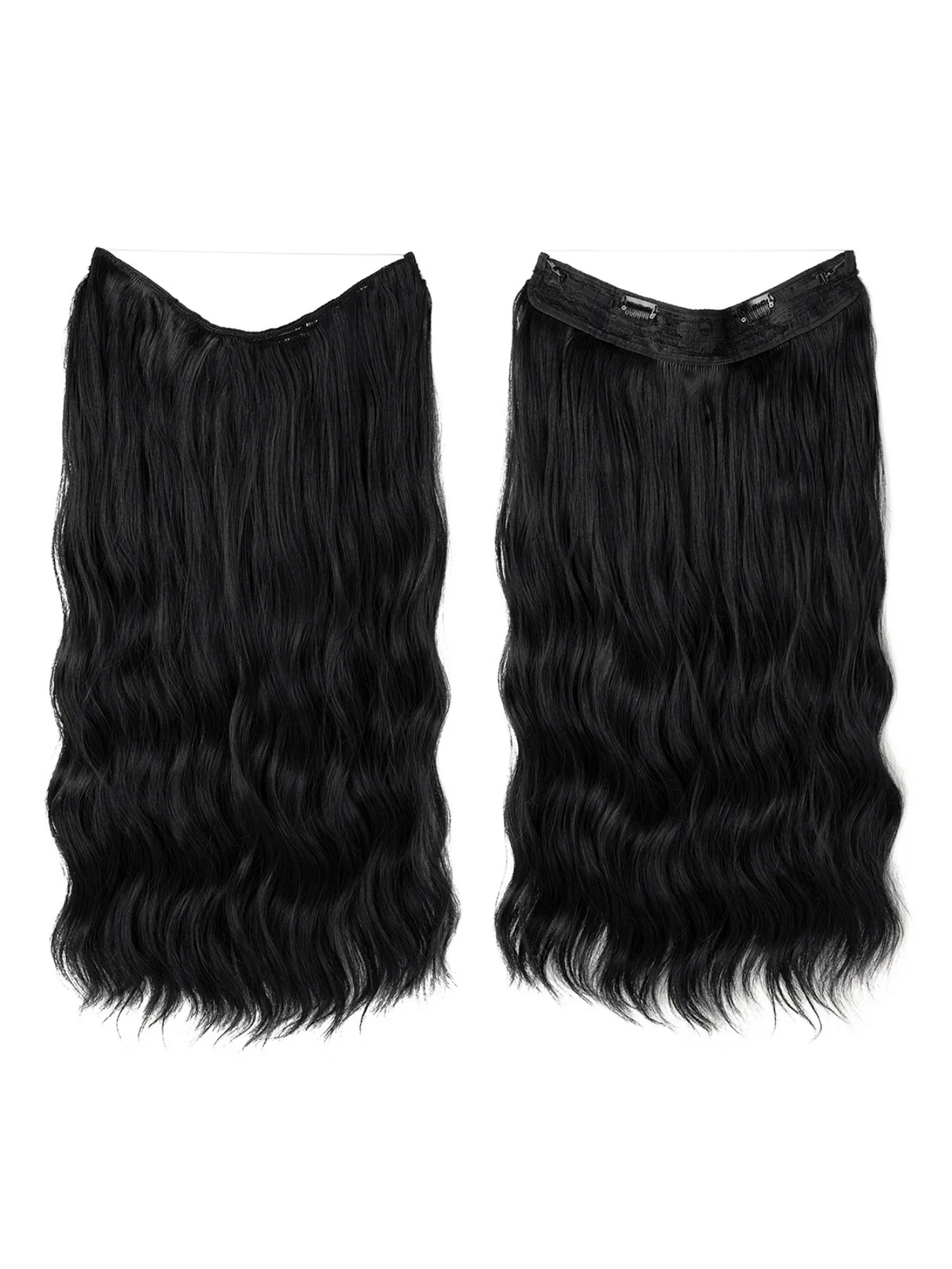 One-piece Hair Extension For Long, Wavy, Voluminous Hair - Image 7
