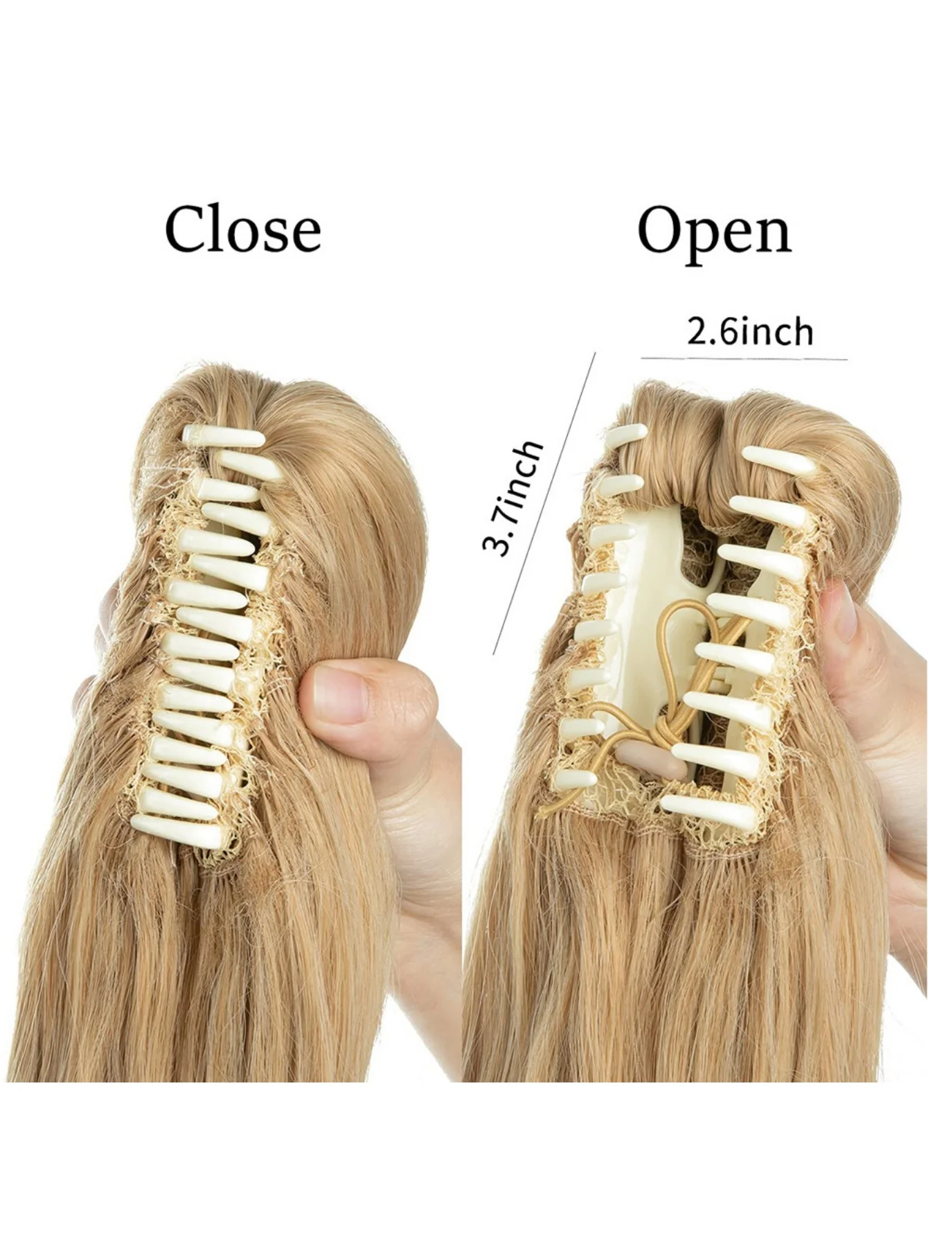 Huge Curly Wig Clipped To The Tiger's Mouth - Image 4