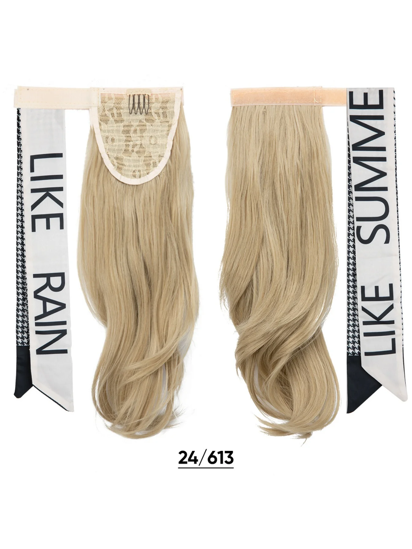 Long Curly Wig With Headband - Image 18