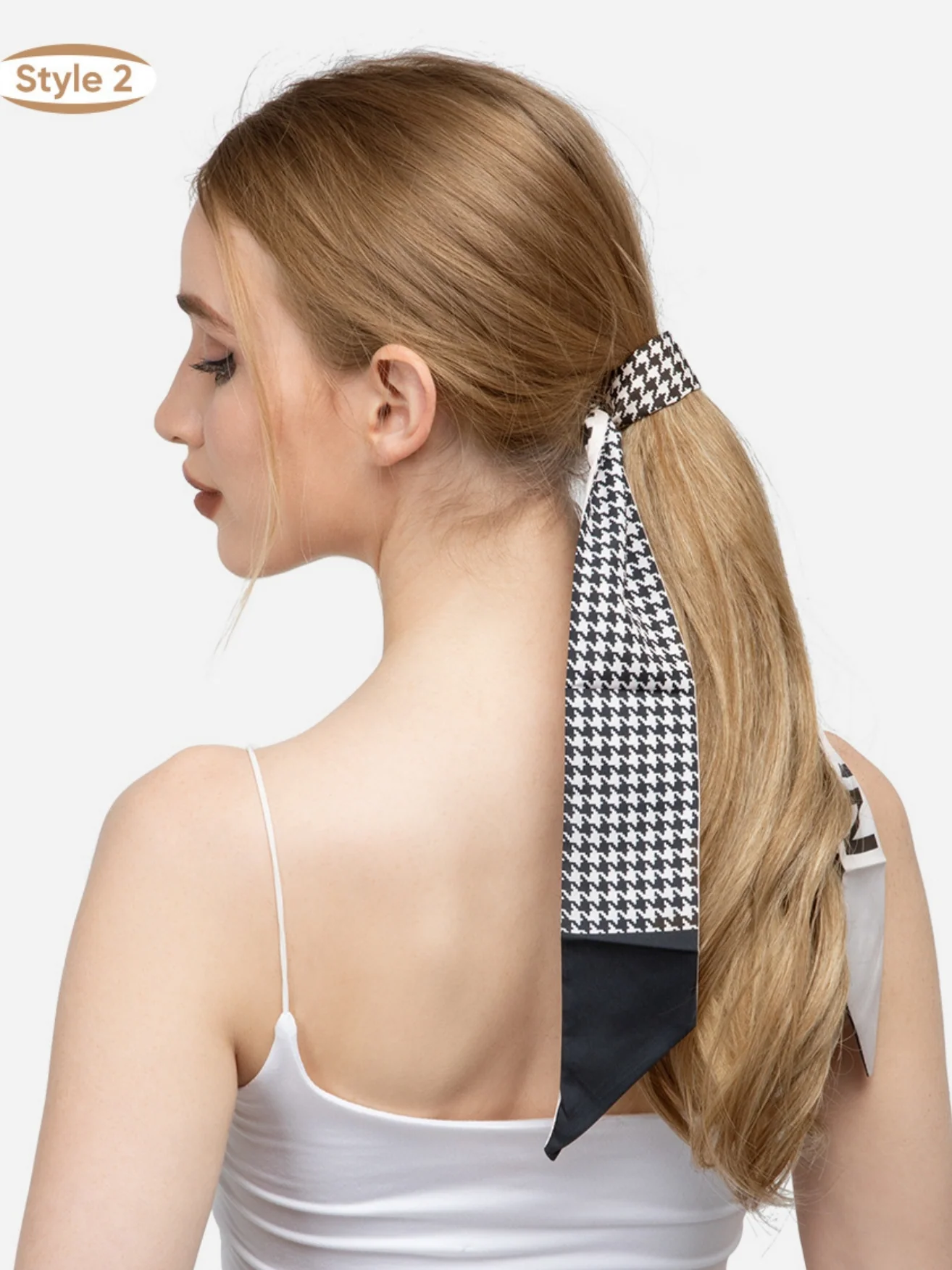 Long Curly Wig With Headband - Image 4