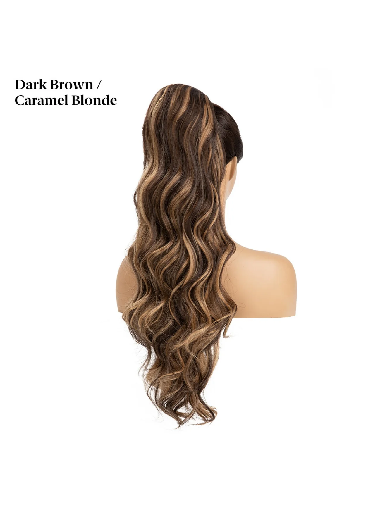 Water Ripple Drawstring Style High-temperature Synthetic Fiber Long Curly Hair - Image 16