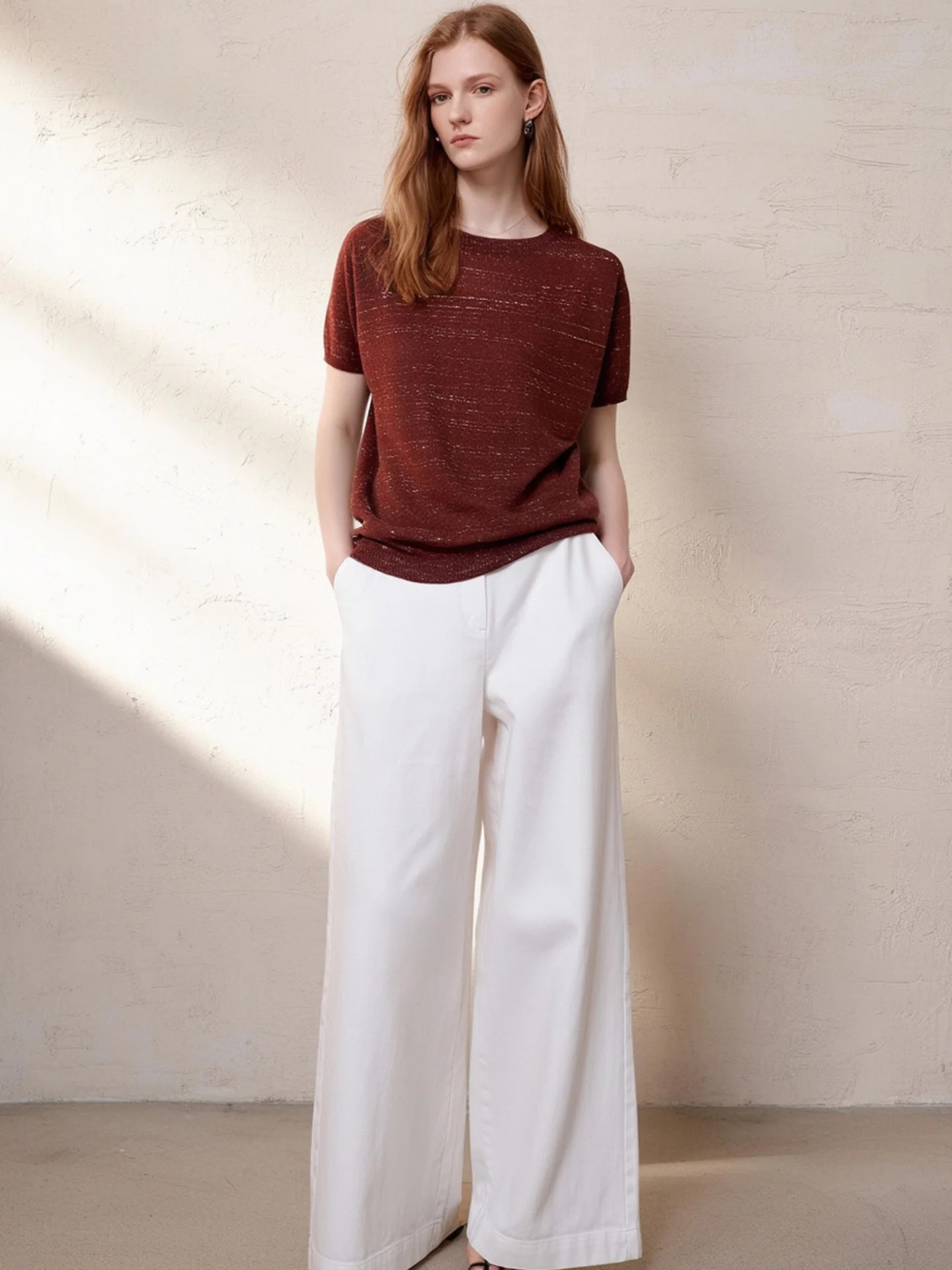 Breathable Linen Layered Button Vest - Image 8