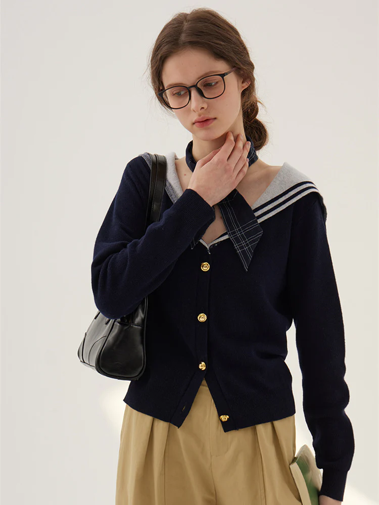 Basic Long-sleeved Knitted Sun Protection Cardigan - Image 3