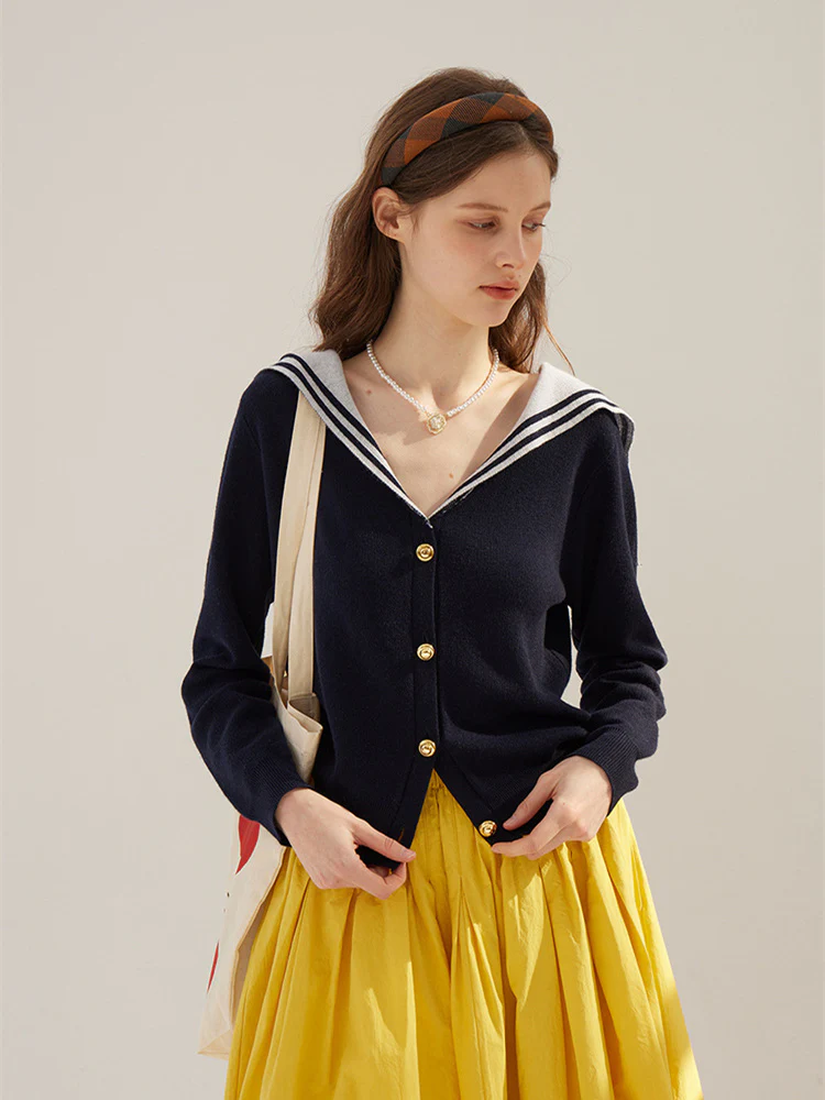 Basic Long-sleeved Knitted Sun Protection Cardigan - Image 5