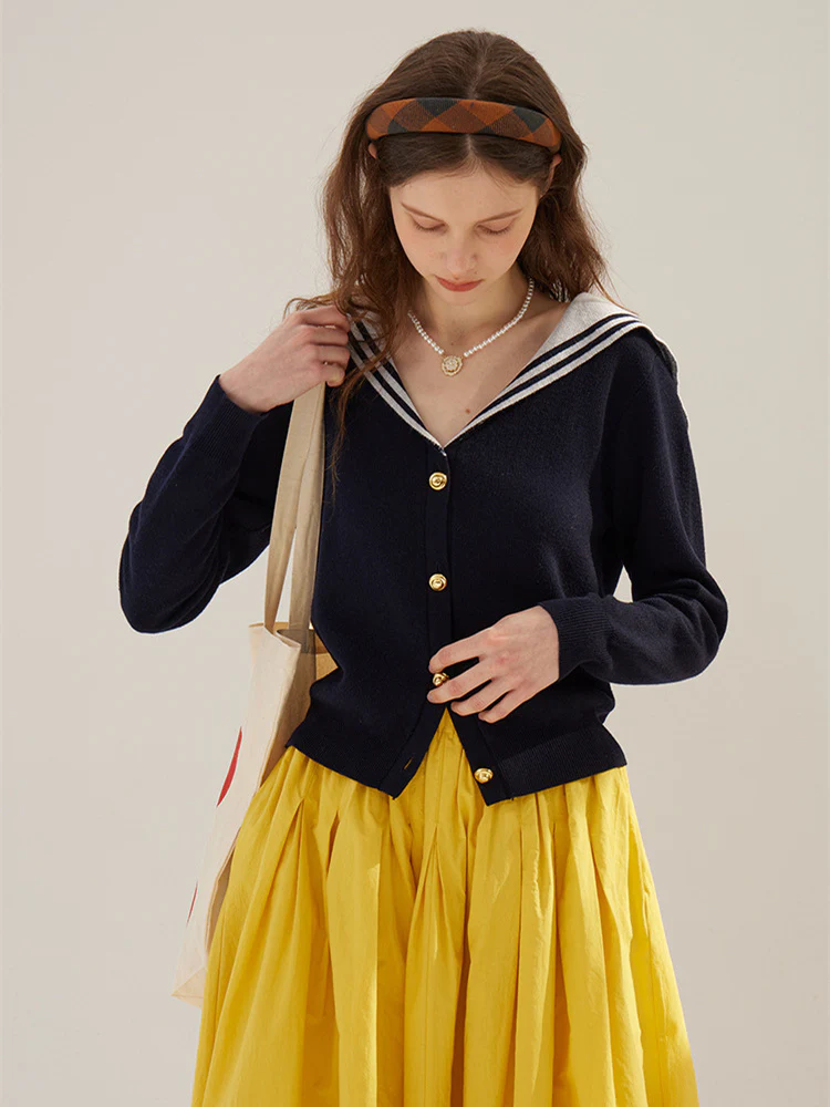 Basic Long-sleeved Knitted Sun Protection Cardigan - Image 6
