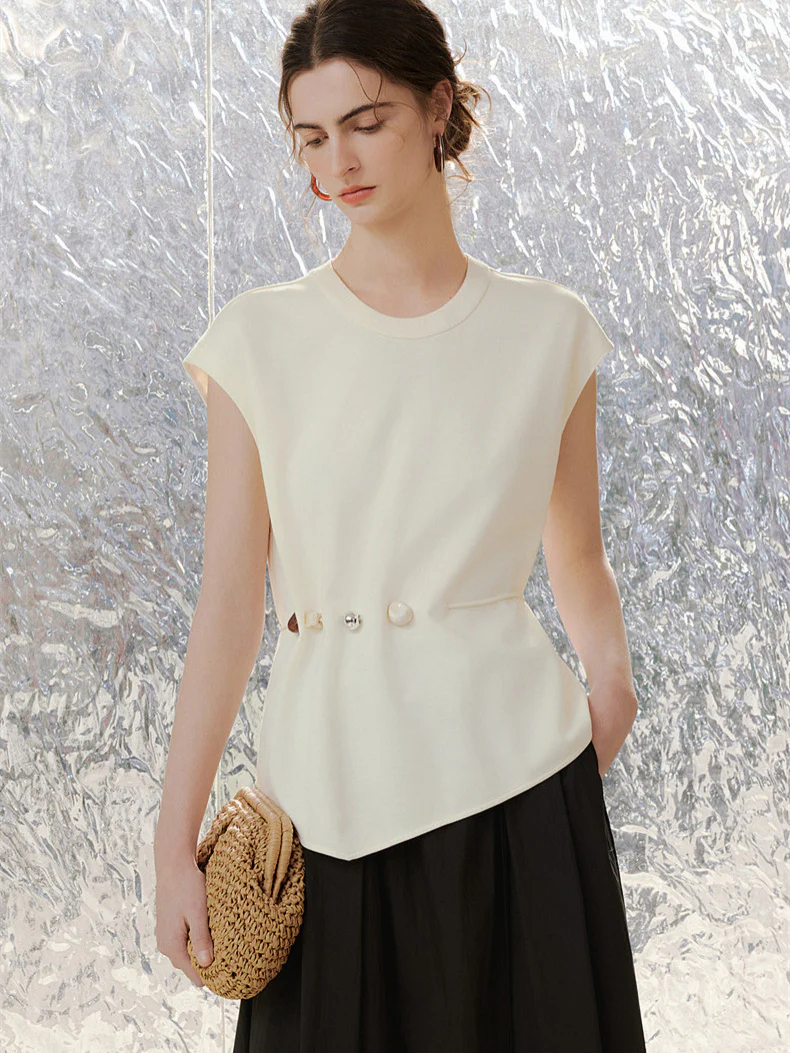 Soft And Smooth Solid Color Brushed Short-sleeved Basic Shirt - Image 4