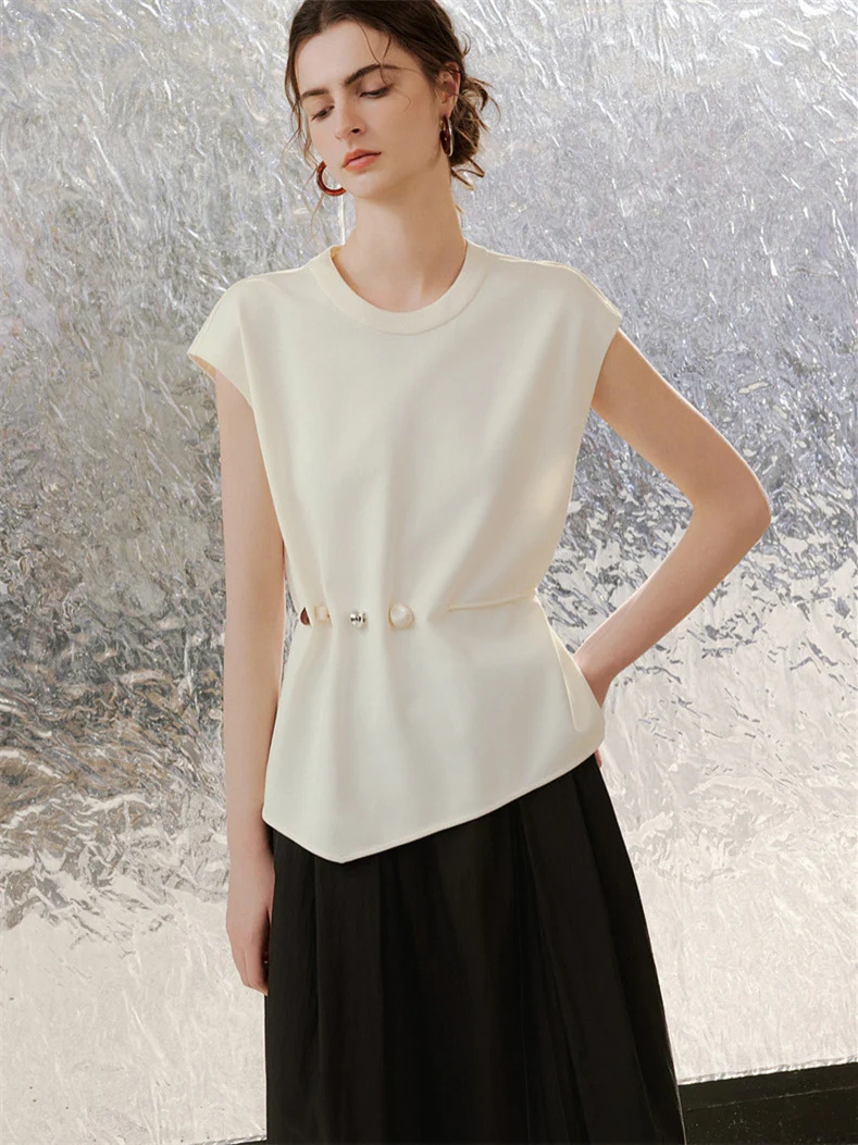 Soft And Smooth Solid Color Brushed Short-sleeved Basic Shirt - Image 7