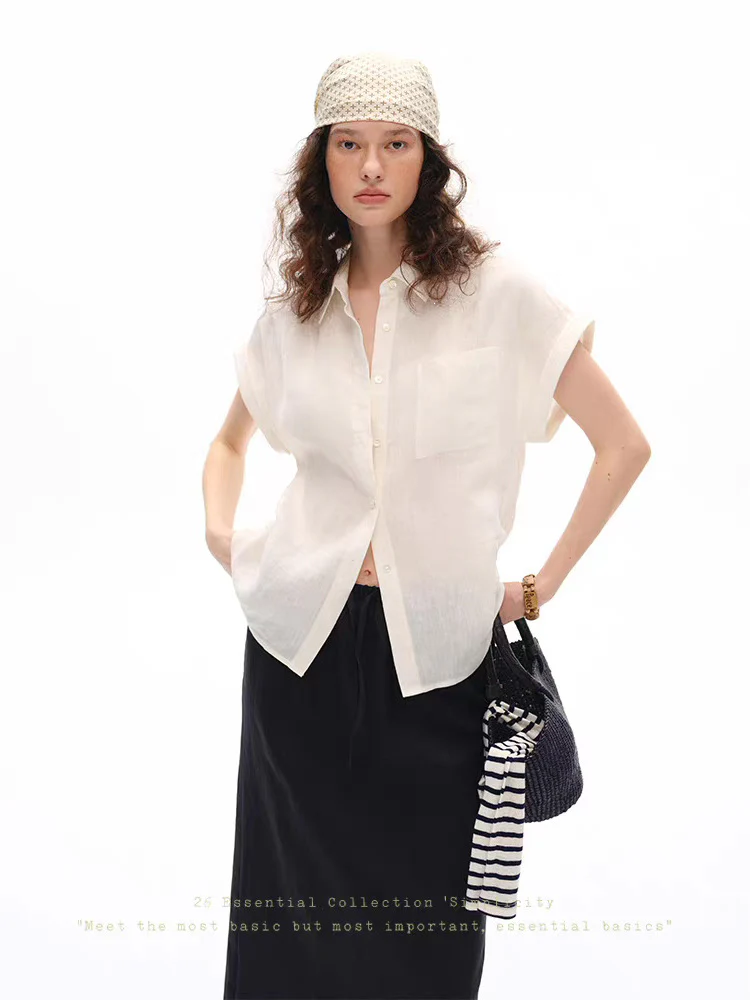 Women's Solid Color Shirt - Image 2