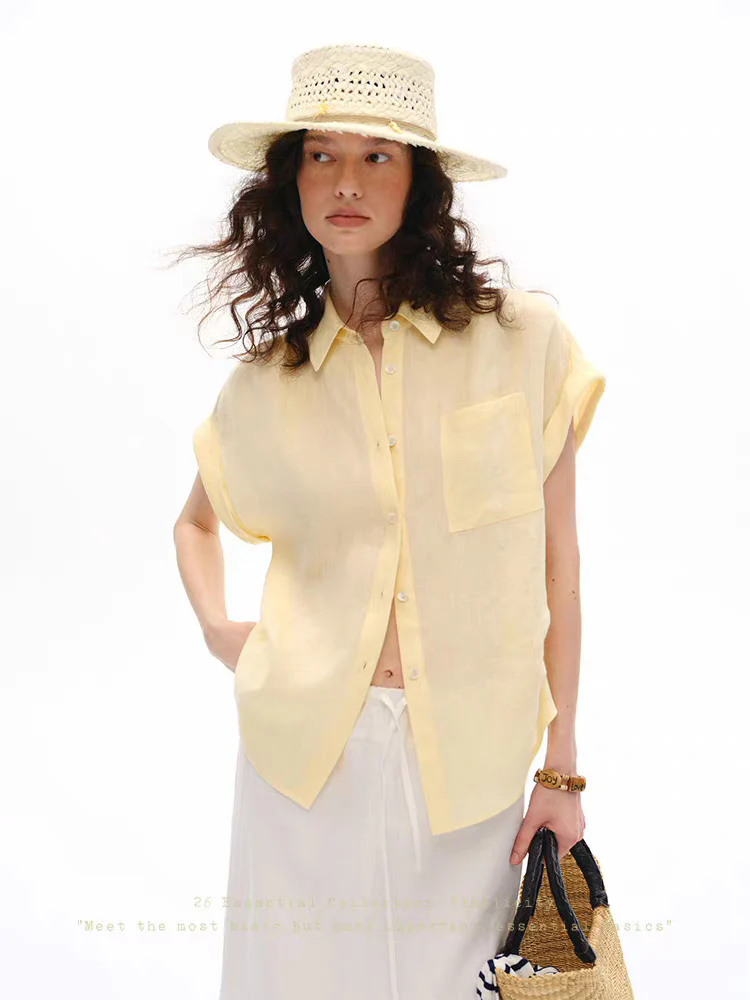 Women's Solid Color Shirt - Image 3