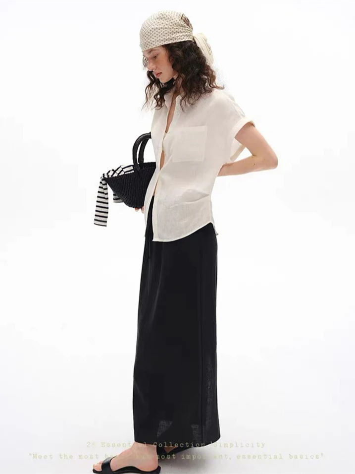 Women's Solid Color Shirt - Image 4