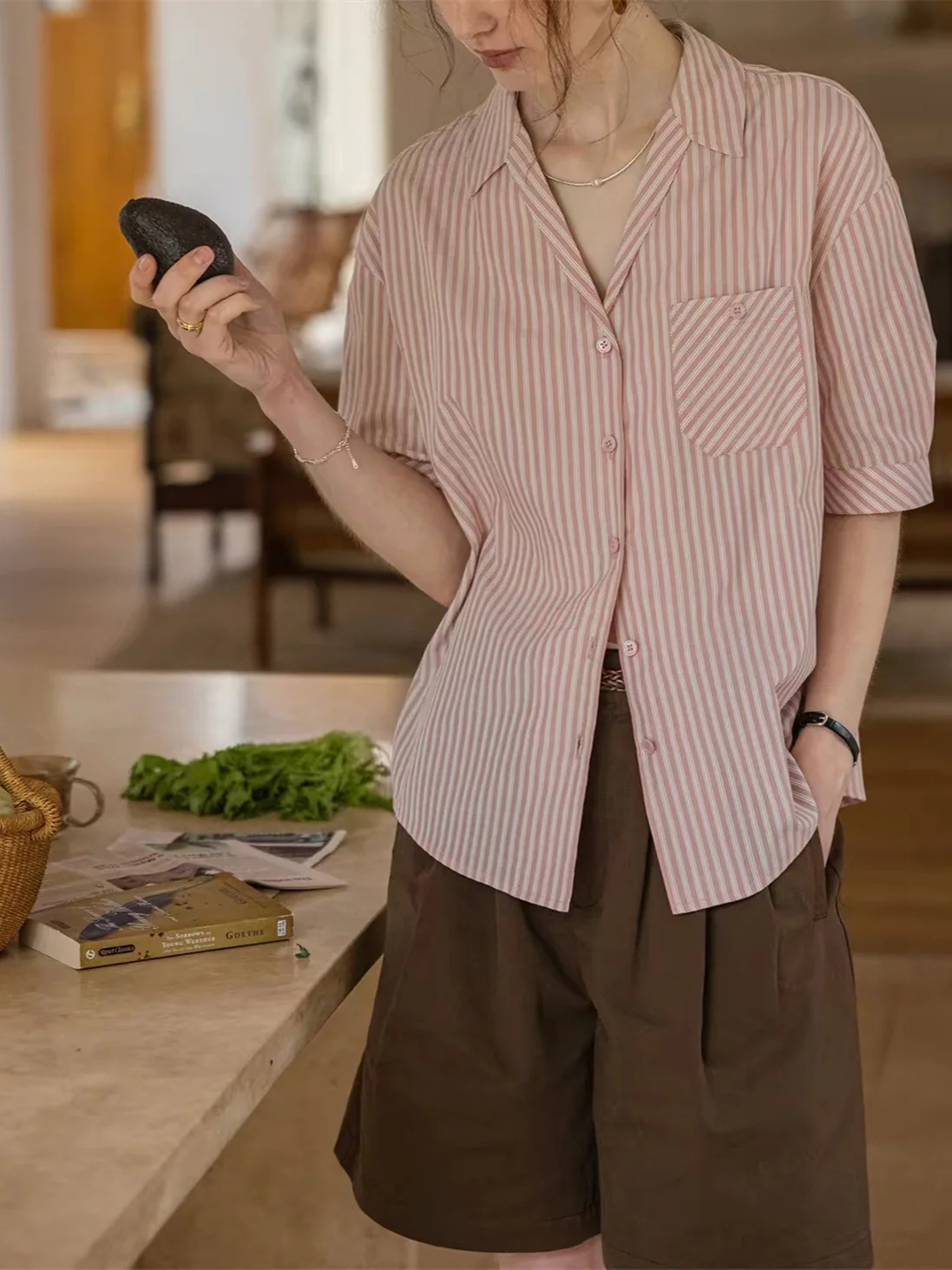 Striped Work Shirt - Image 2
