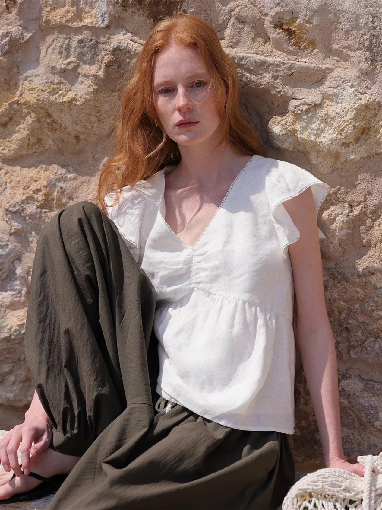 Women's Solid Color Vest - Image 3