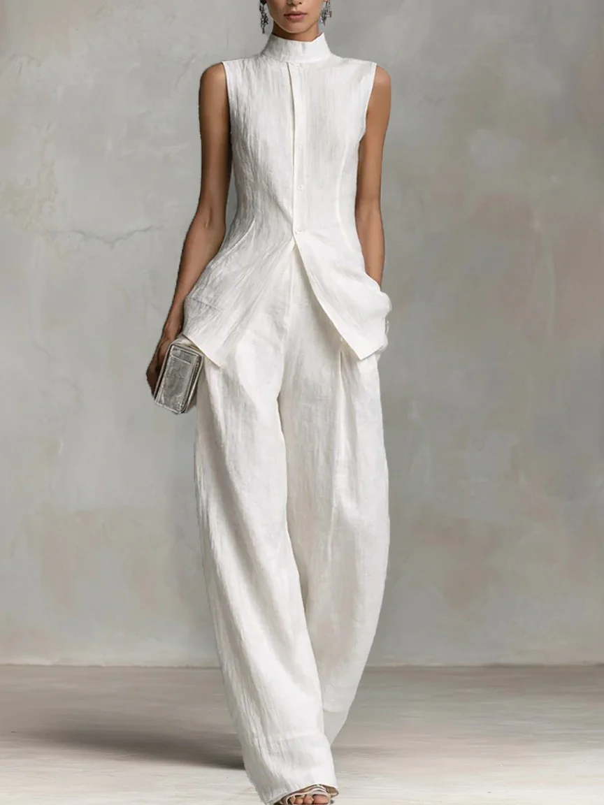 Women's Solid Color Suit