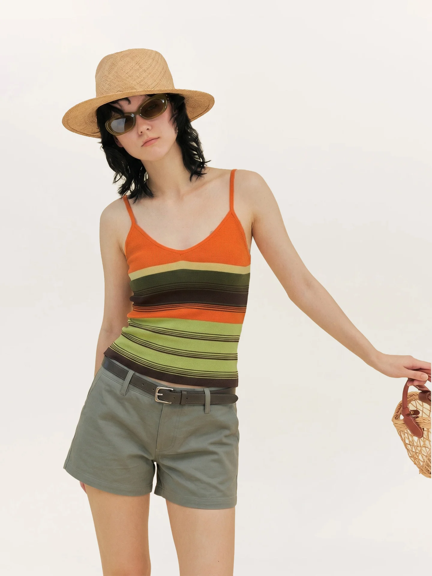 Women's Solid Color Camisole - Image 13