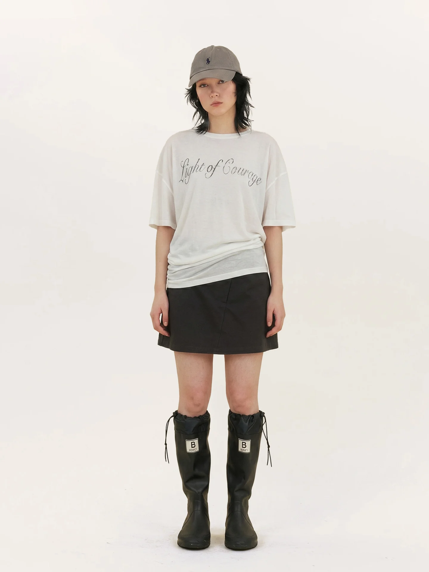 Creative Asymmetrical Print Top - Image 12
