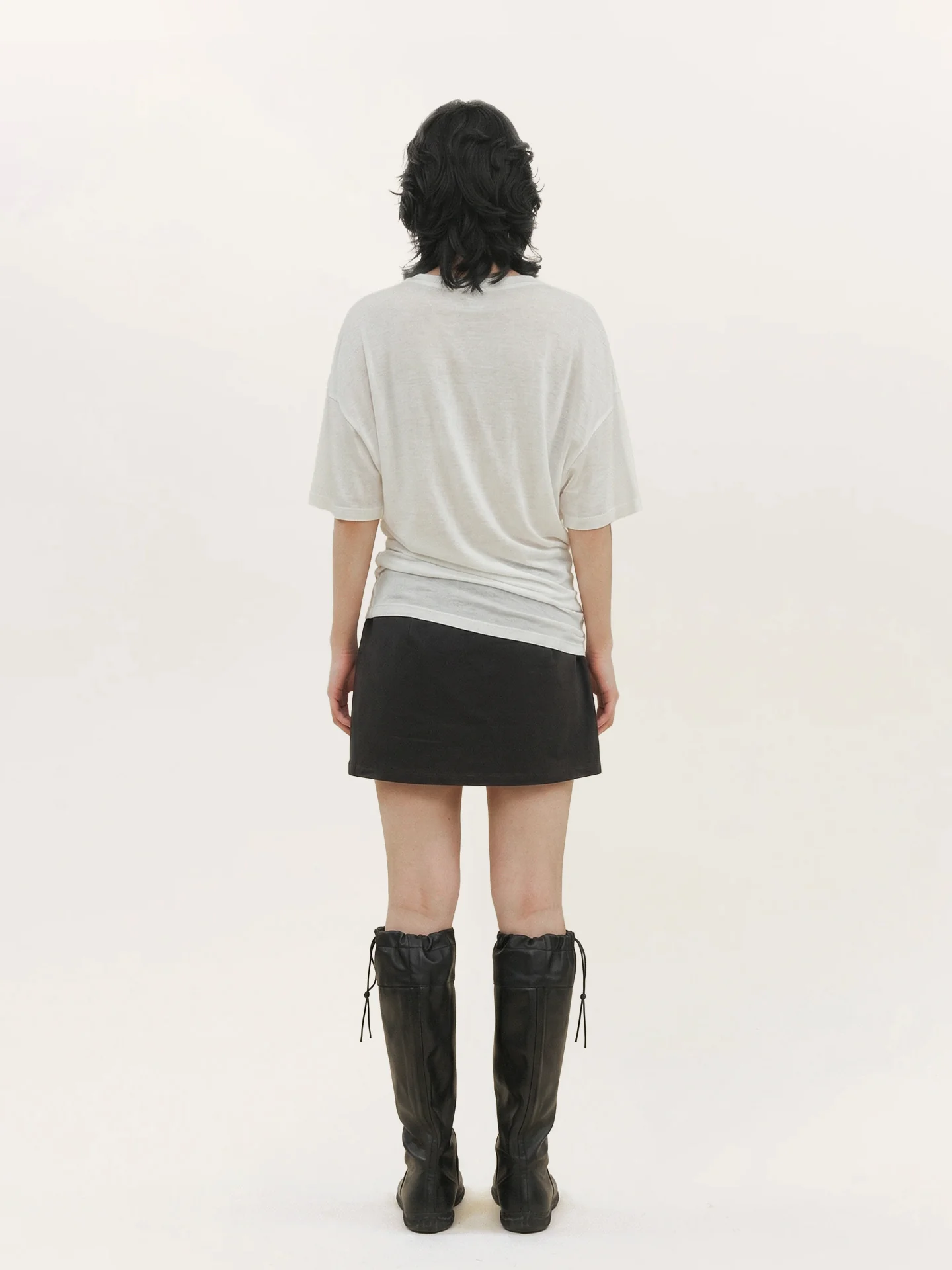 Creative Asymmetrical Print Top - Image 13