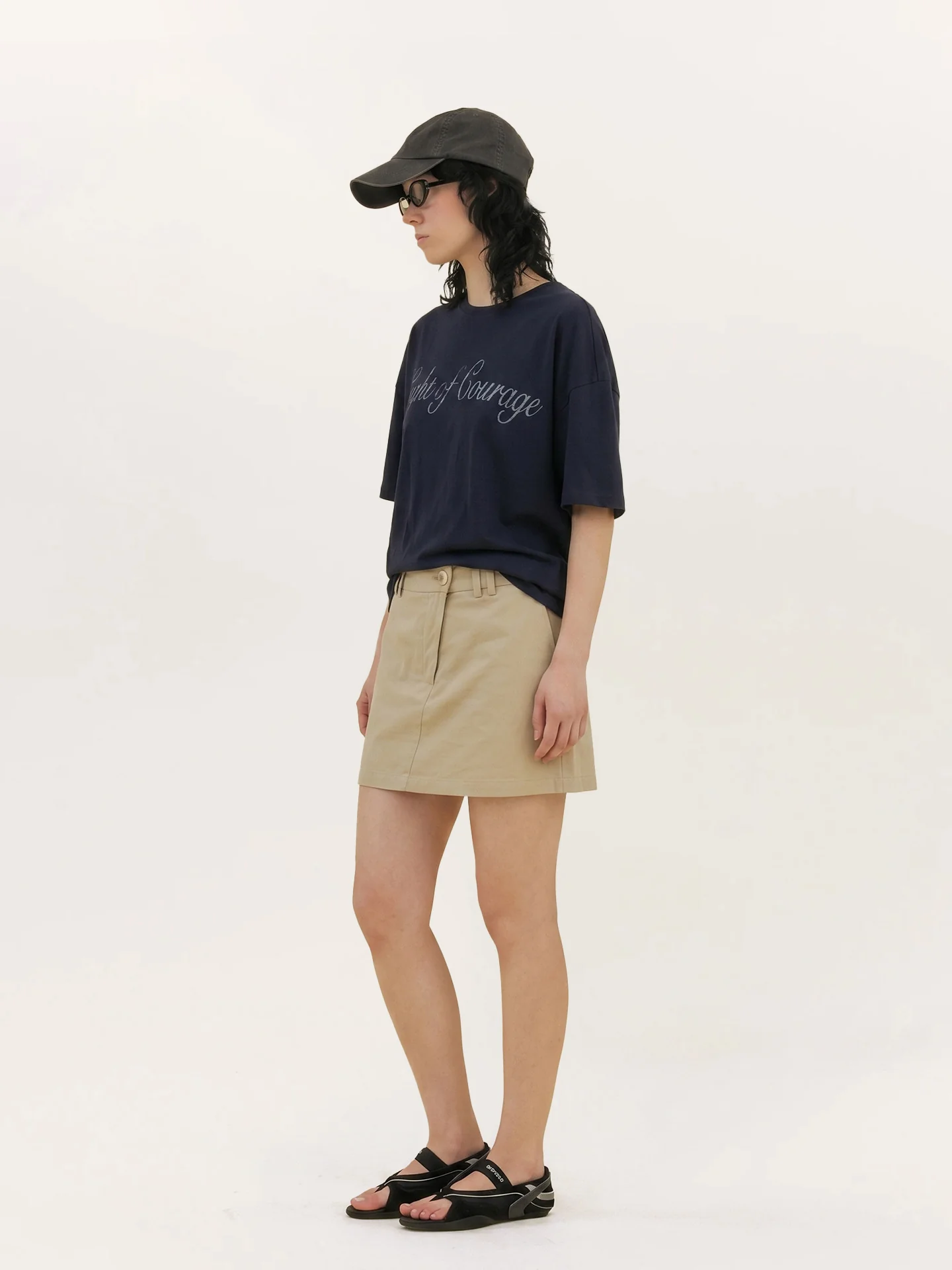Creative Asymmetrical Print Top - Image 7