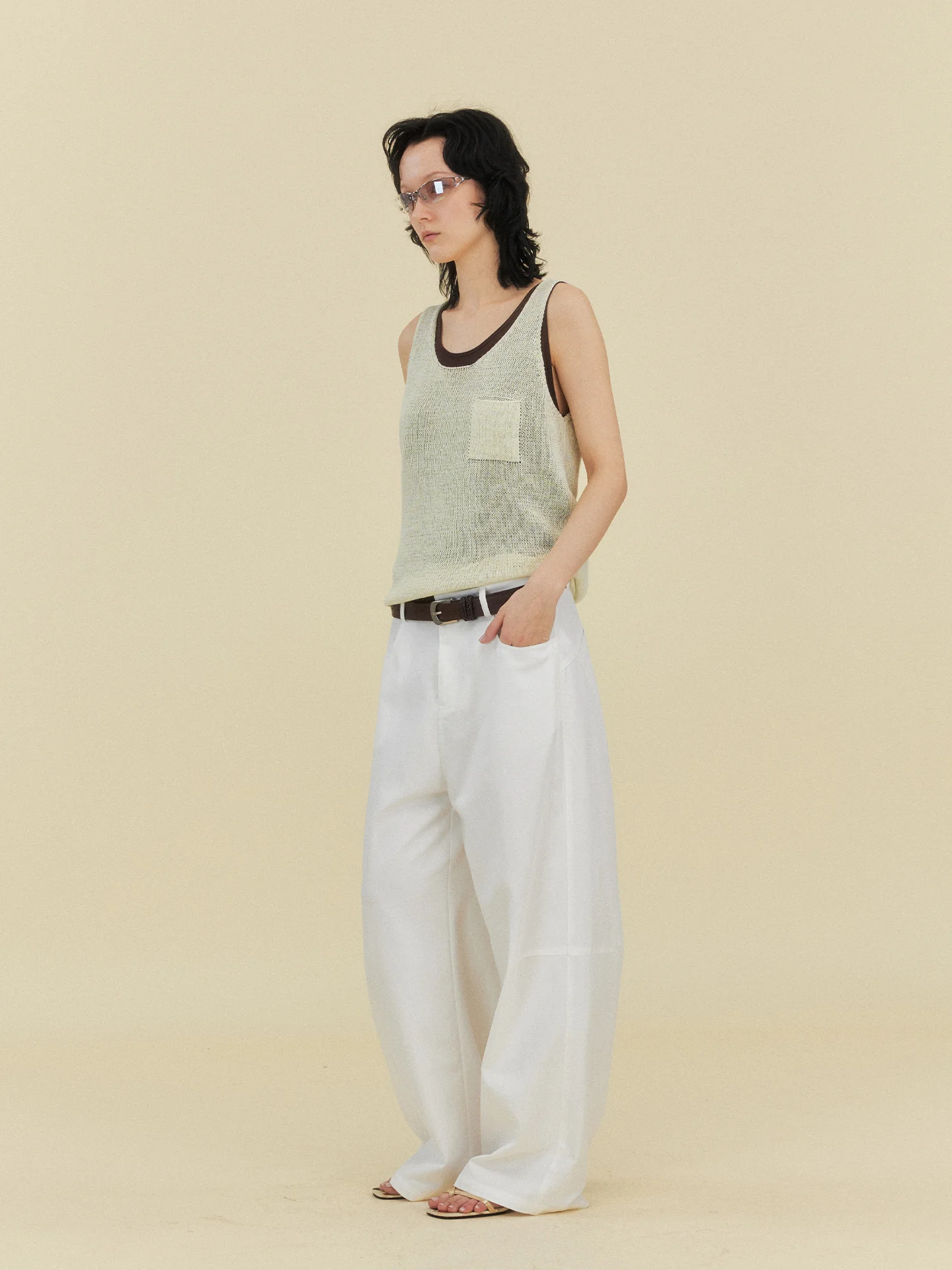 Solid Color Simple Tank Top - Image 18