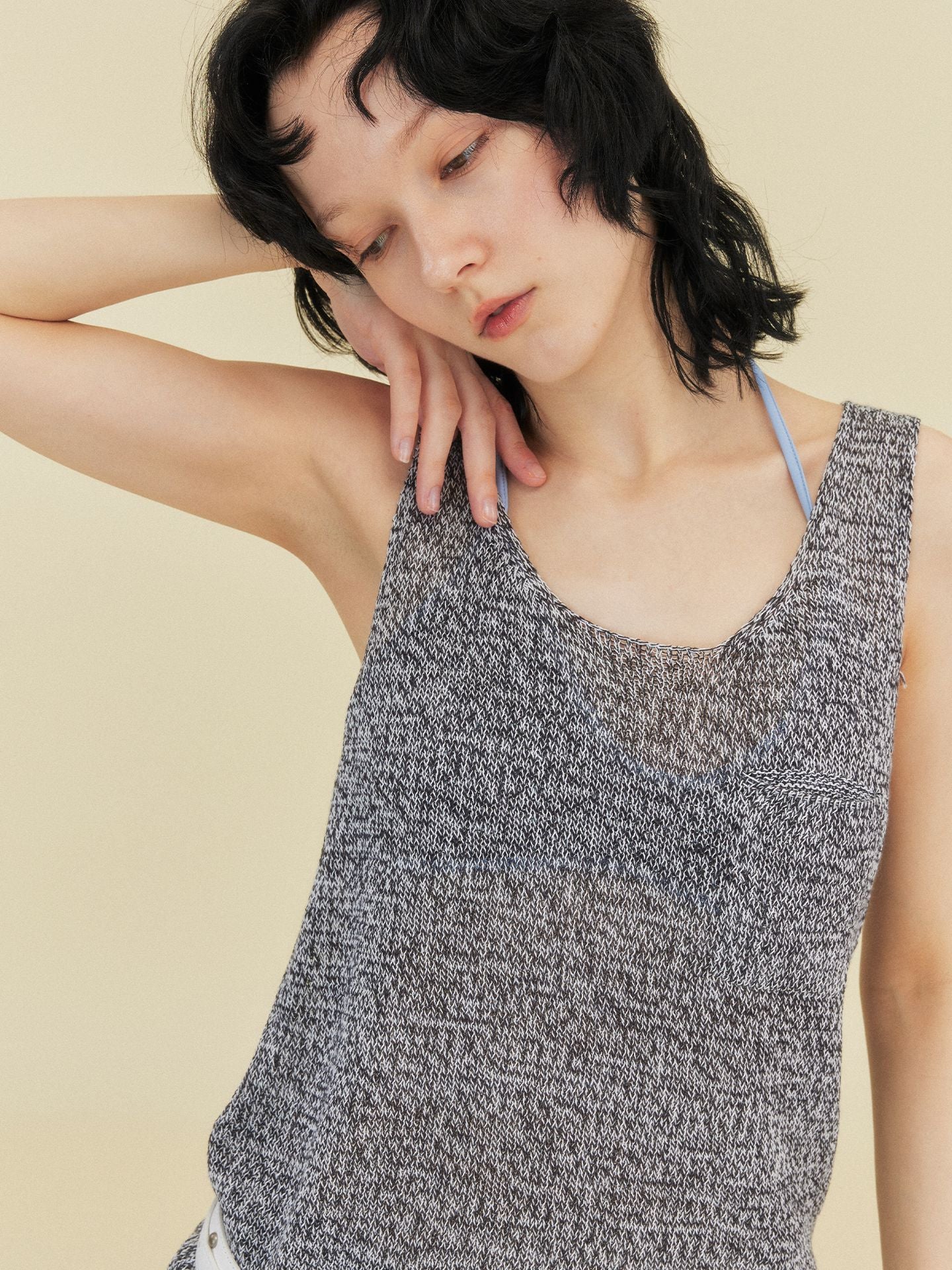Solid Color Simple Tank Top - Image 6